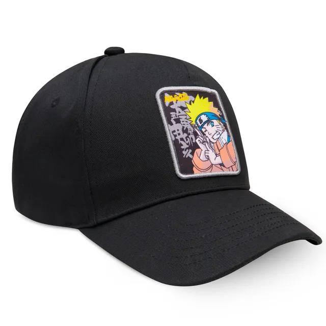 get-trend-naruto-casquette-homme-noire-coton-r-glable image 1