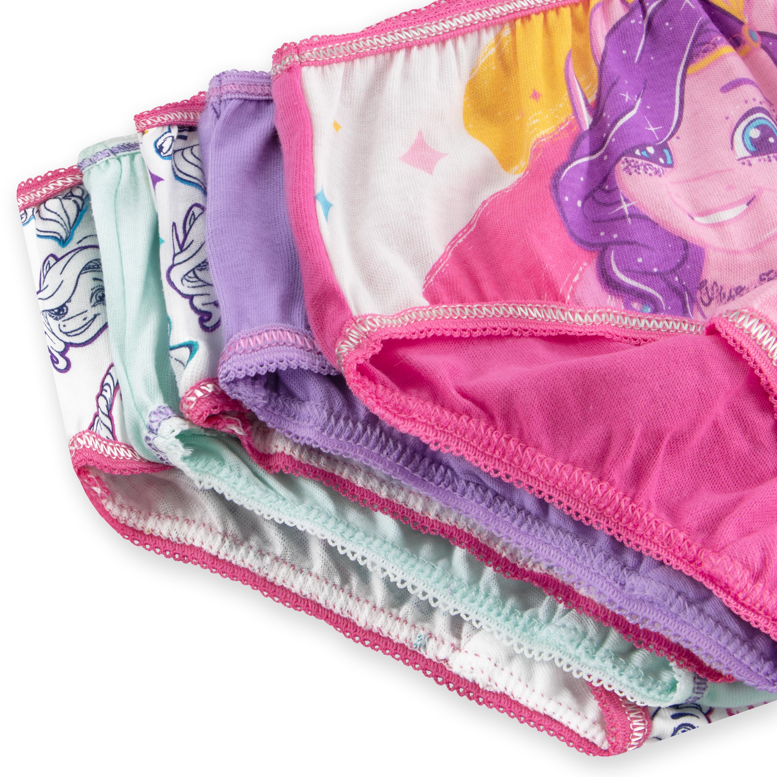 my-little-pony-pack-5-culottes-fille-coton-6-7-ans image 8