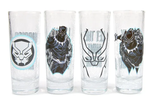 marvel-black-panther-lot-4-verres-shot-100-ml image 1