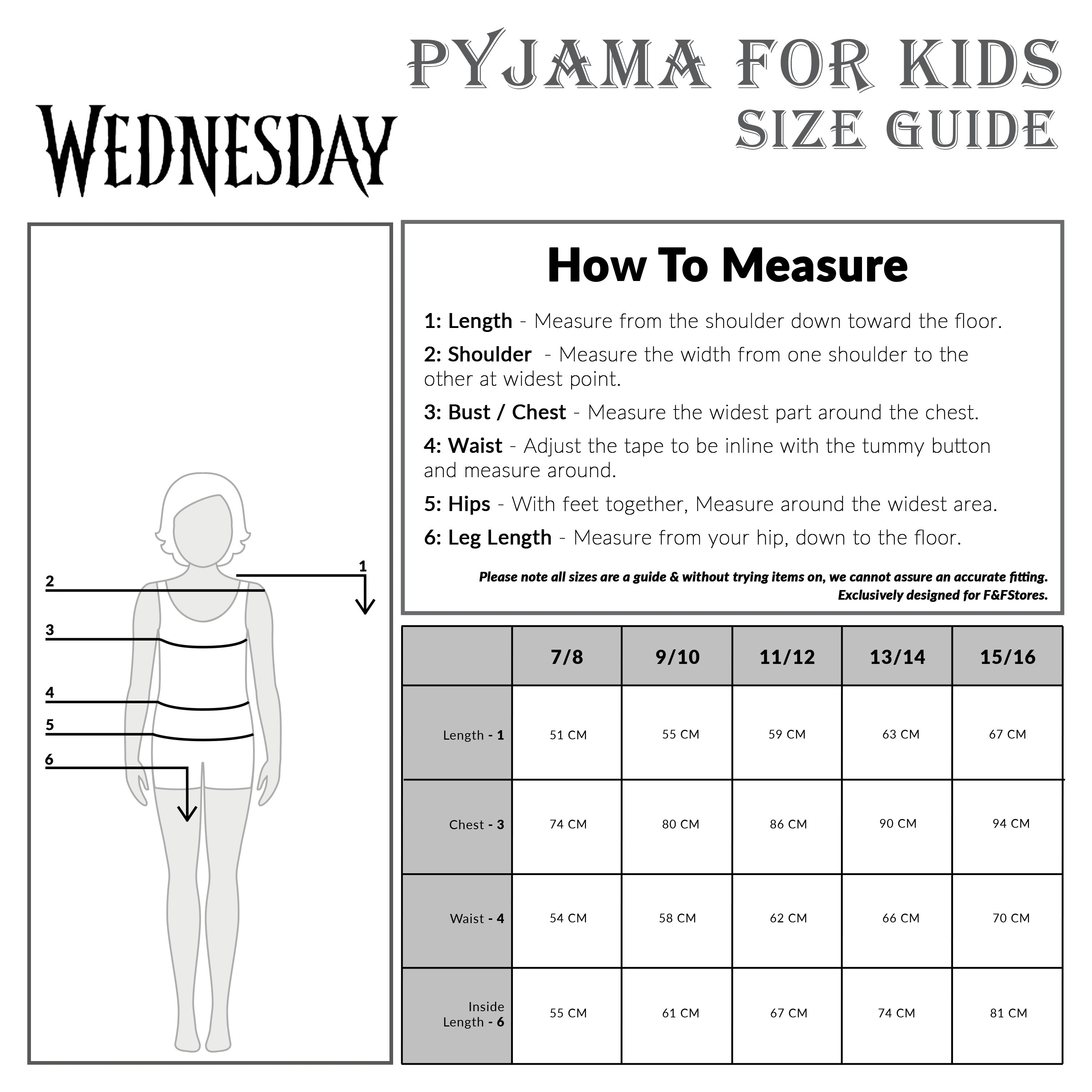 get-trend-wednesday-pyjama-fille-ensemble-coton-skull image 6