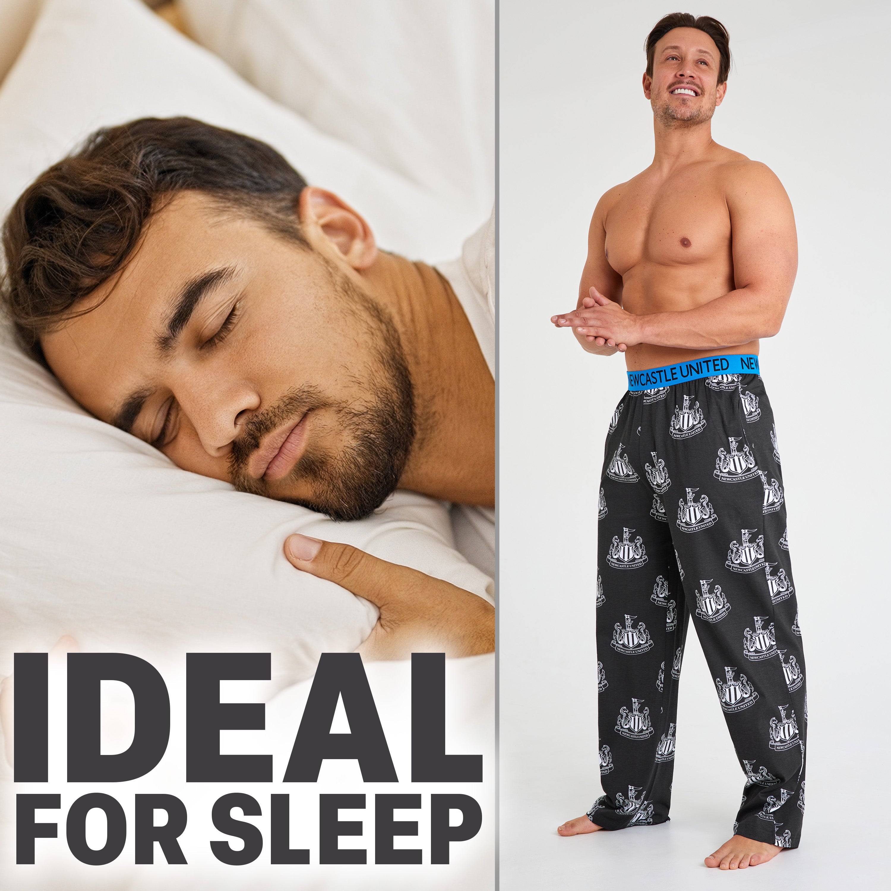 newcastle-united-bas-pyjama-homme-lounge-s-3xl image 3