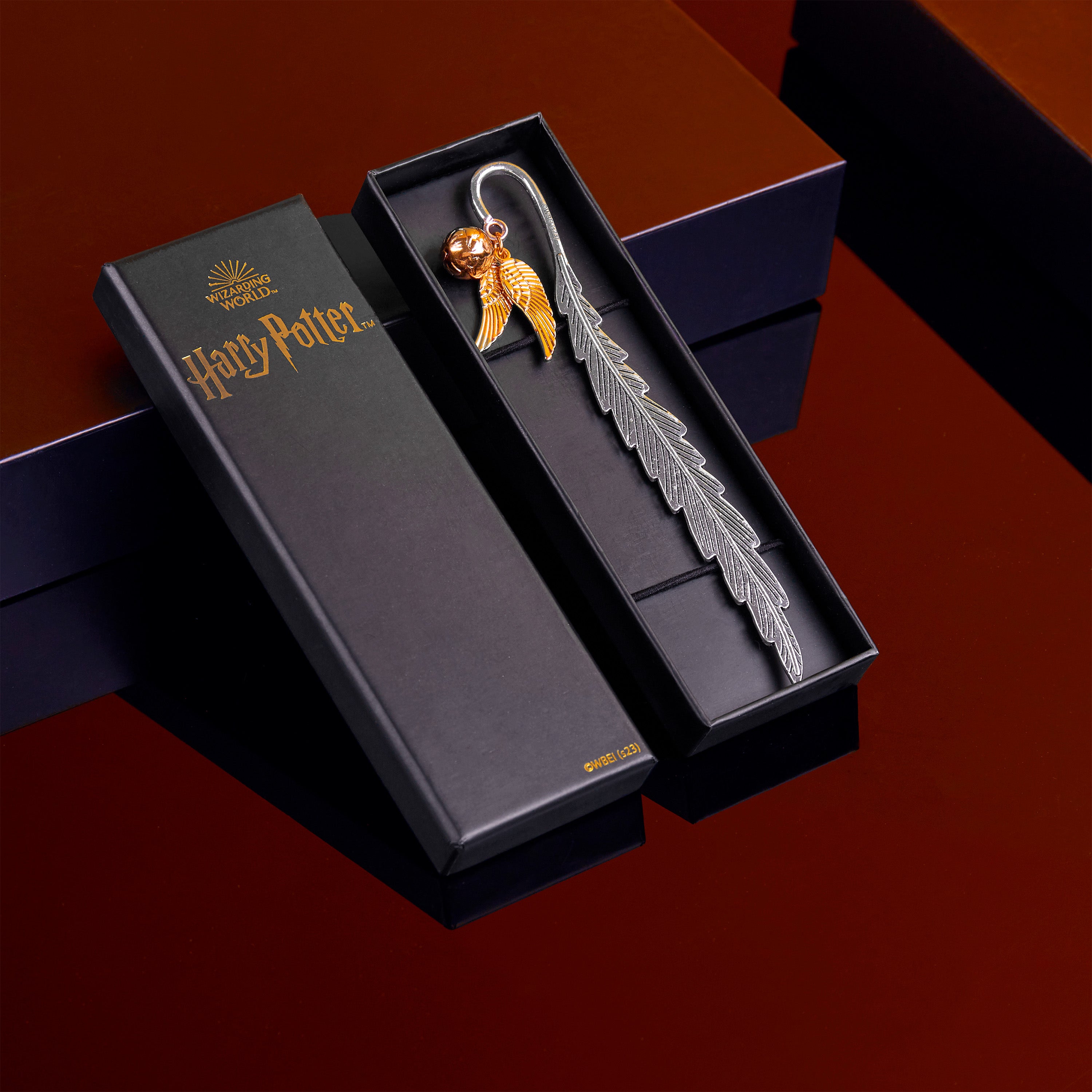 harry-potter-vif-d-or-marque-page-m-tal-coffret-cadeau-breloque image 5