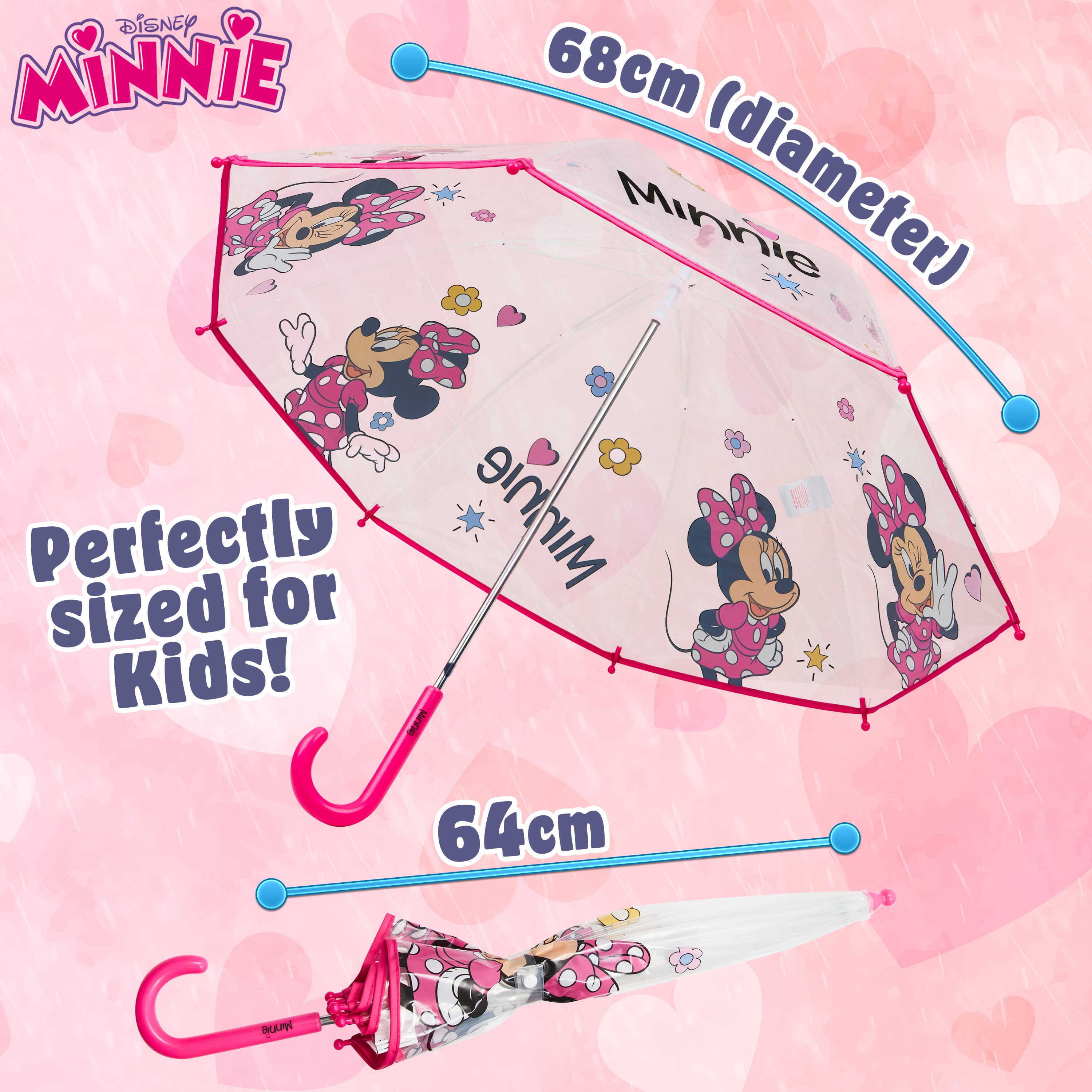 disney-minnie-parapluie-cloche-transparent-fille image 6