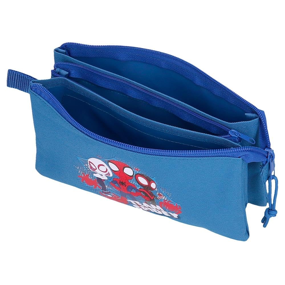 marvel-team-spidey-trousse-gar-on-polyester-22-cm-3-compartiments image 4