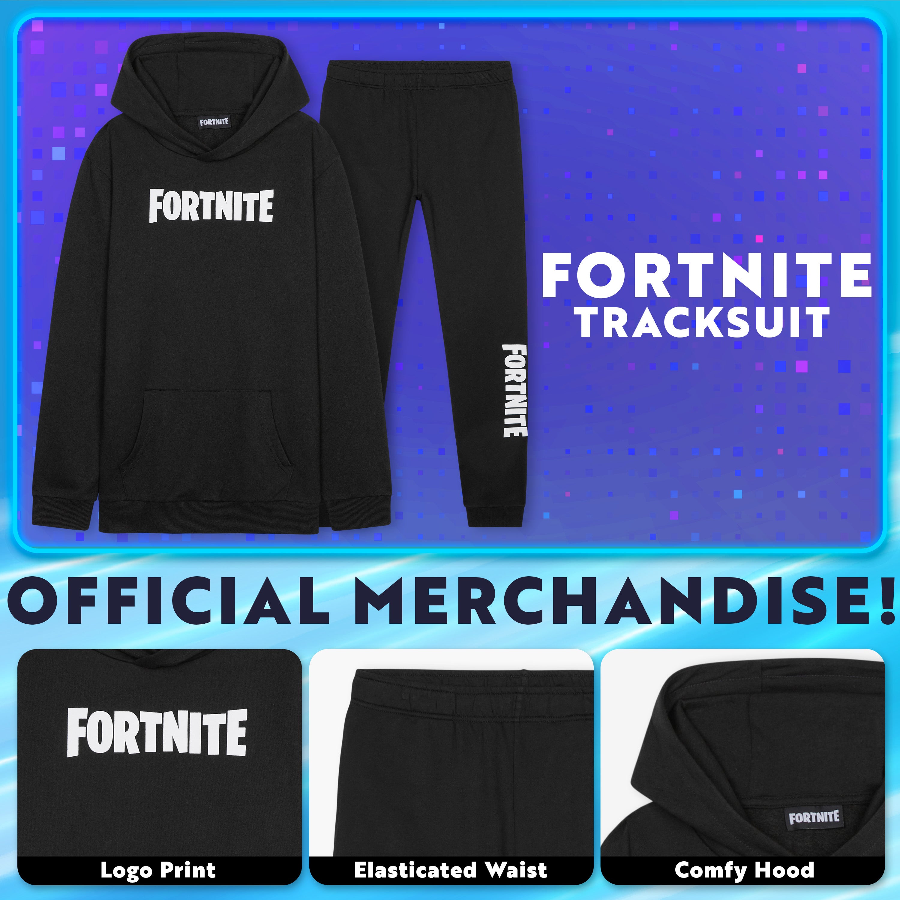 fortnite-surv-tement-gar-on-hoodie-jogging-13-14-ans image 3