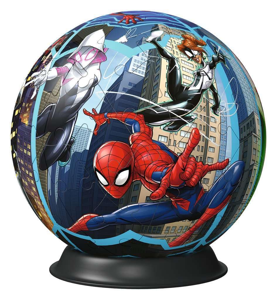 ravensburger-marvel-puzzle-3d-ball-spider-man-72-pi-ces-13-cm image 2