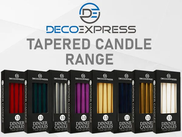 get-trend-home-bougies-chandelles-lot-15-non-parfum-es image 1