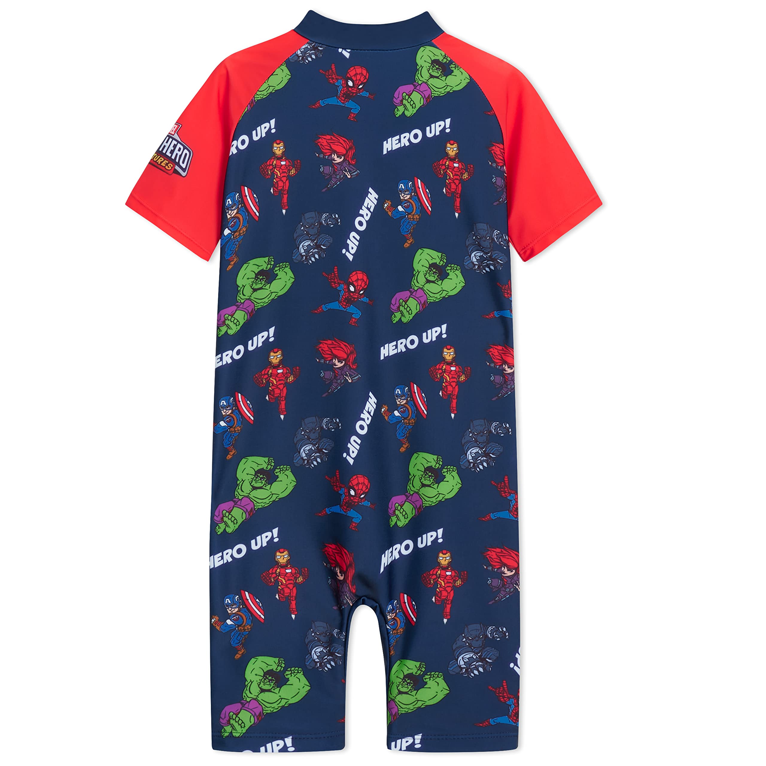 marvel-avengers-maillot-de-bain-gar-on-rouge-navy-7-8-ans image 1
