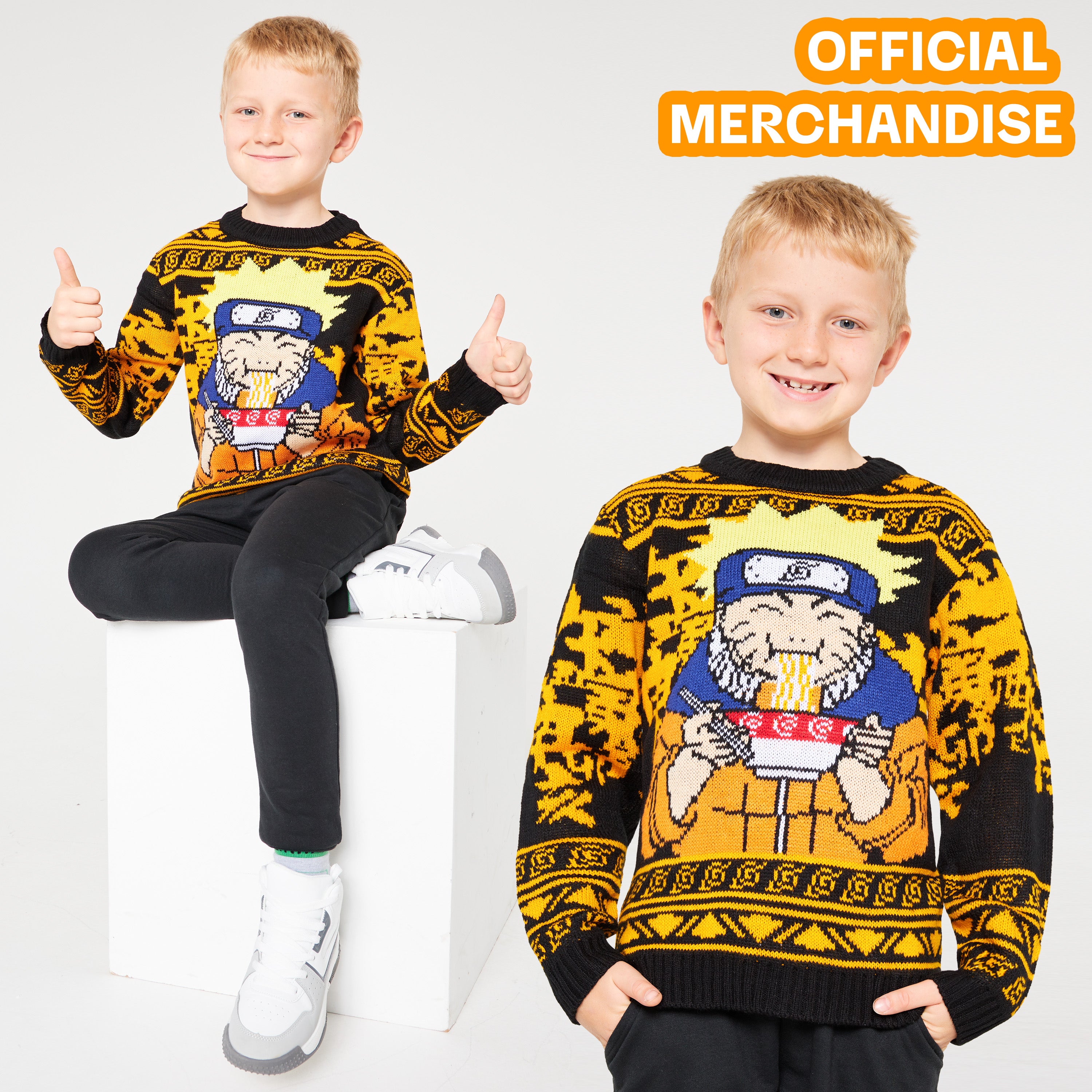 naruto-boys-pull-de-no-l-enfant-tricot-chaud-11-12-ans image 4