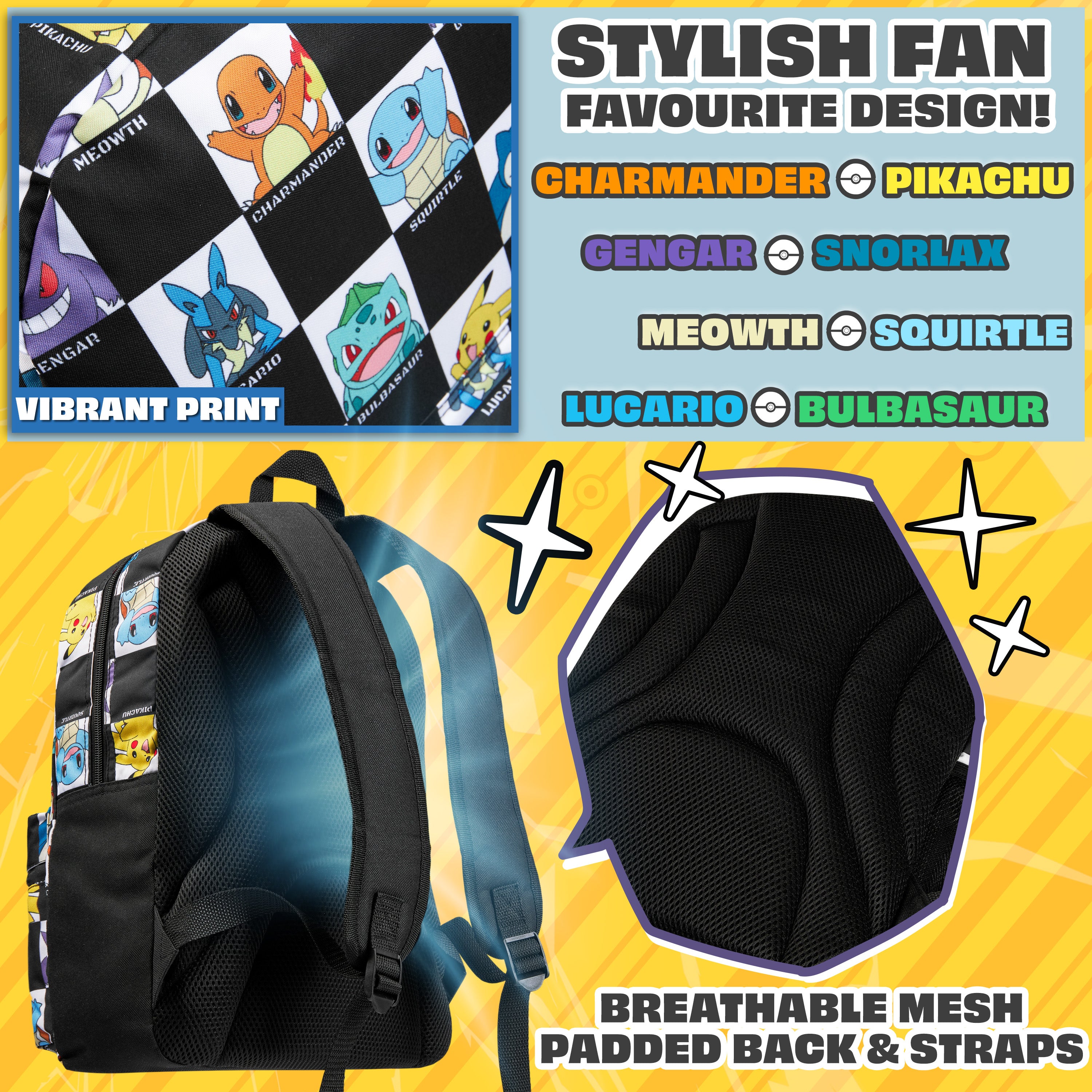 get-trend-school-supplies-pokemon-sac-dos-enfant-poche-gourde image 4