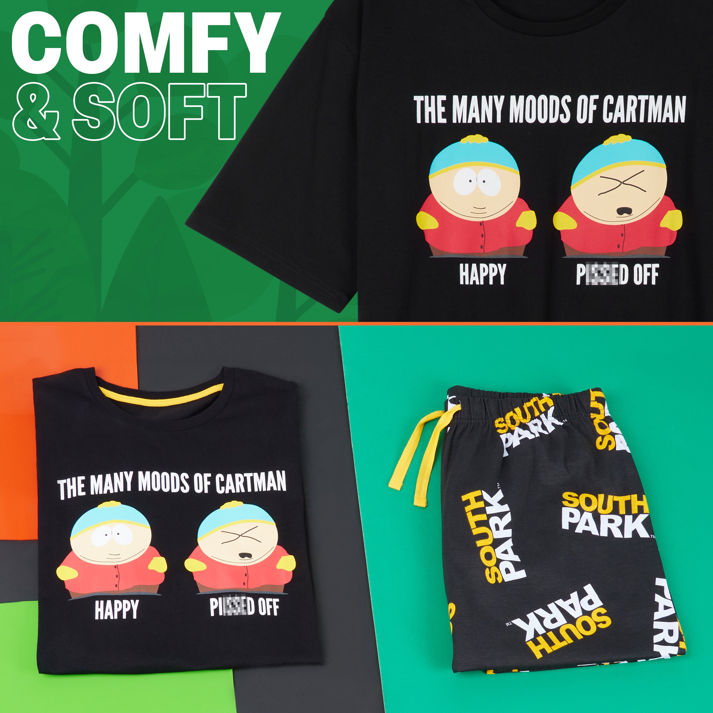 south-park-pyjama-homme-coton-2-pi-ces-t-shirt-pantalon image 5