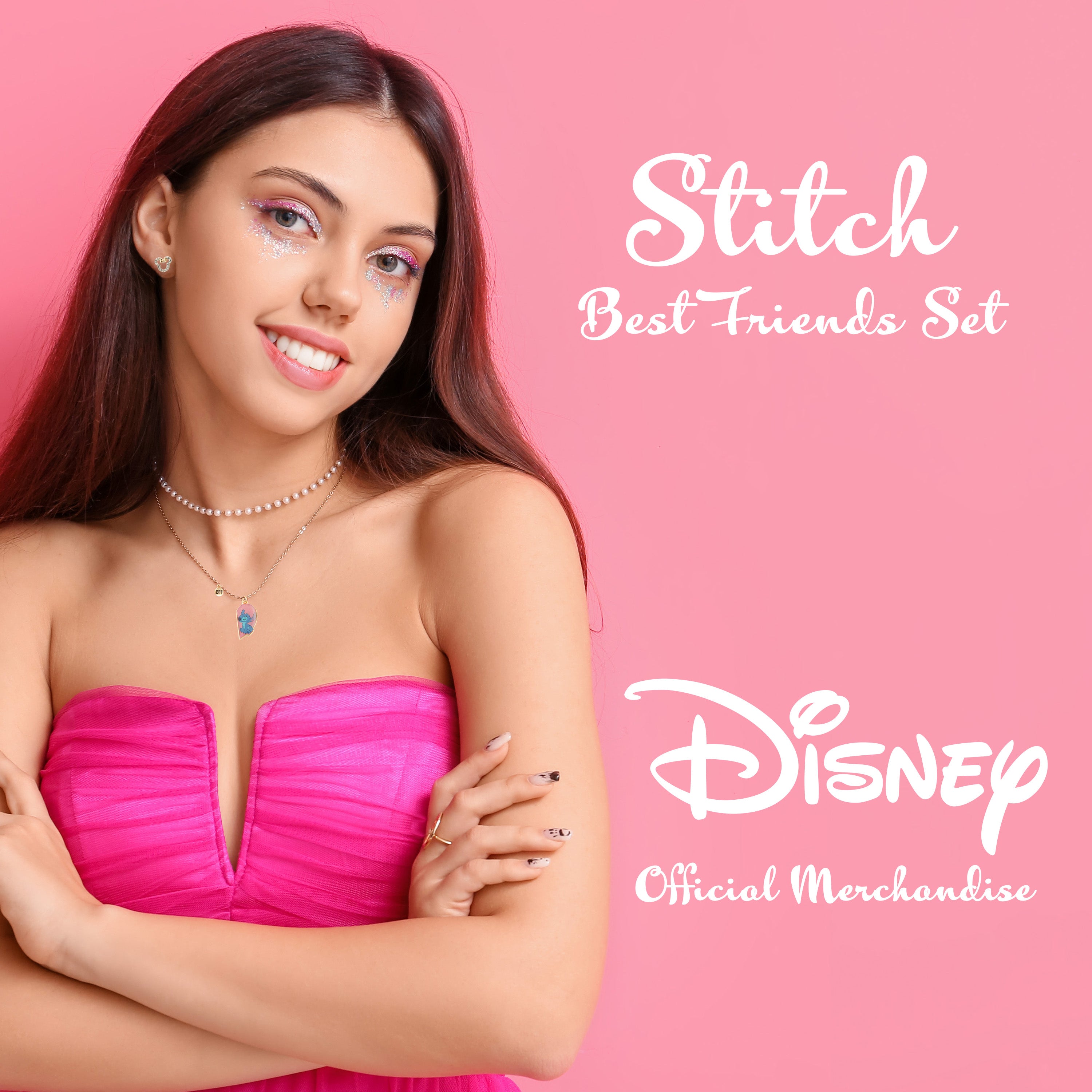 disney-stitch-angel-parure-bijoux-fille-amiti-3-pi-ces image 3
