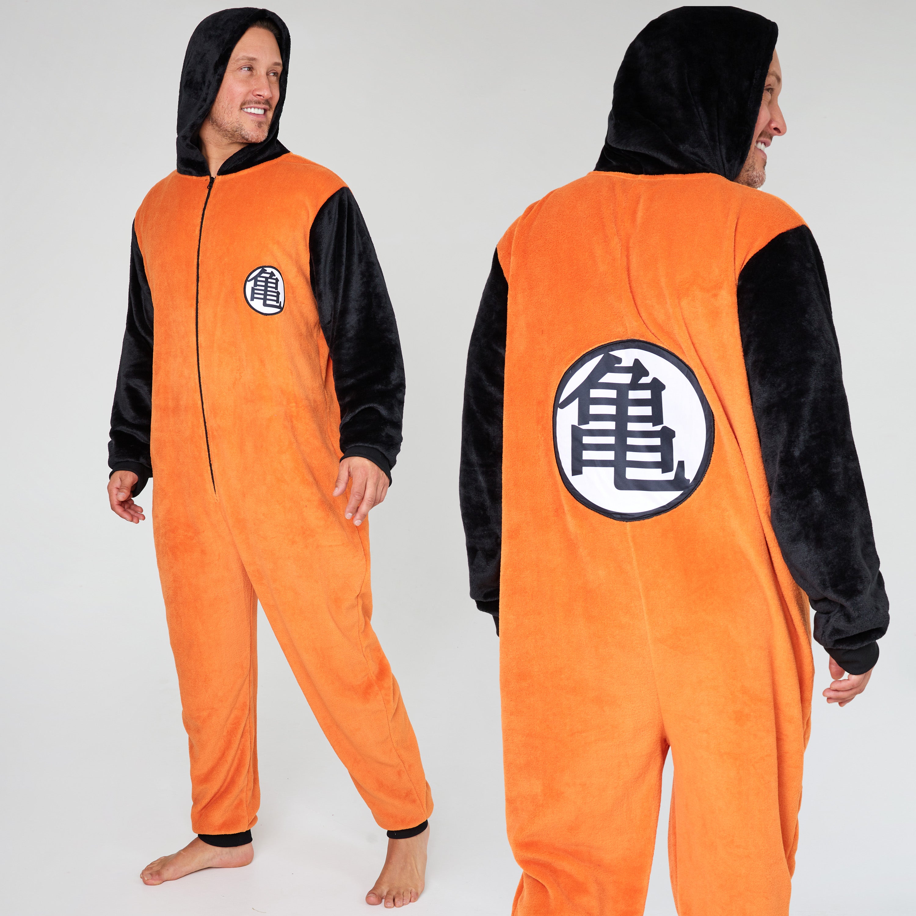 get-trend-men-combinaison-dragon-ball-z-polaire-capuche-orange image 5
