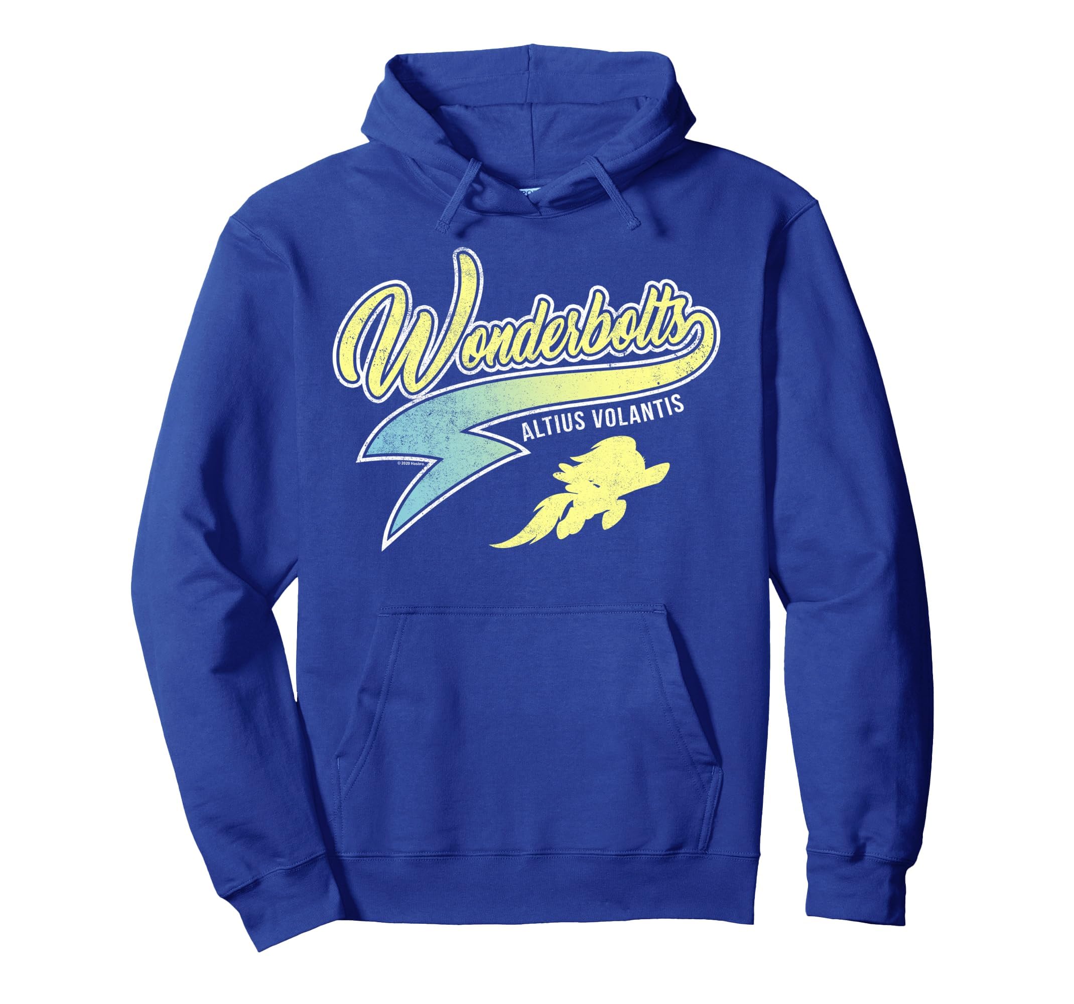 my-little-pony-wonderbolts-logo-sweat-capuche-noir image 8