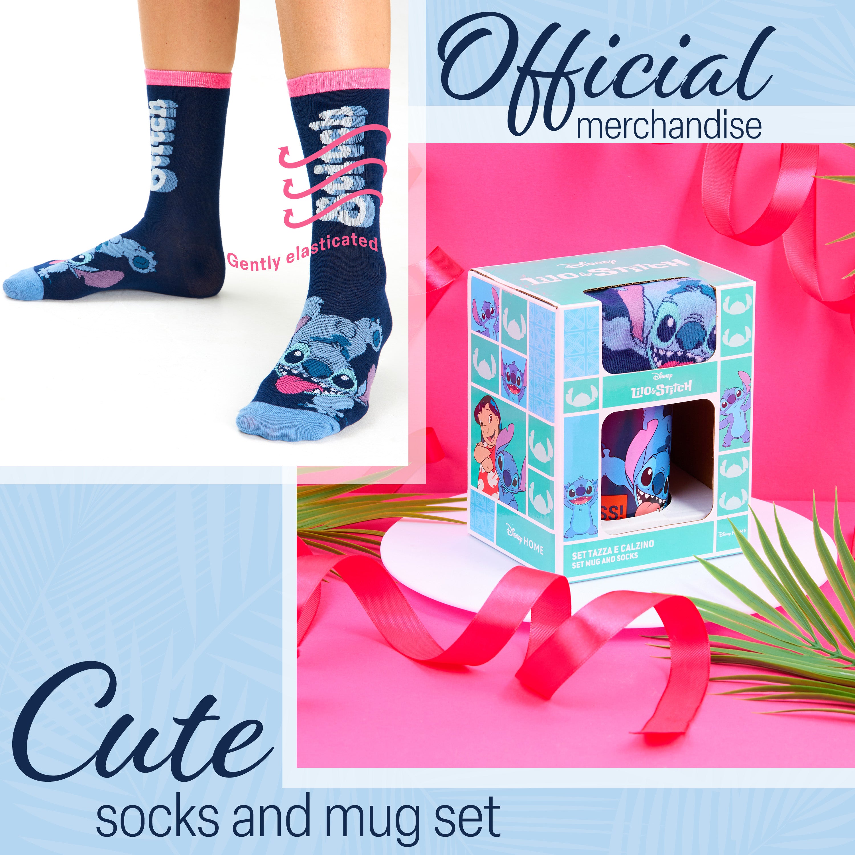 disney-stitch-coffret-mug-312ml-chaussettes-marine image 6