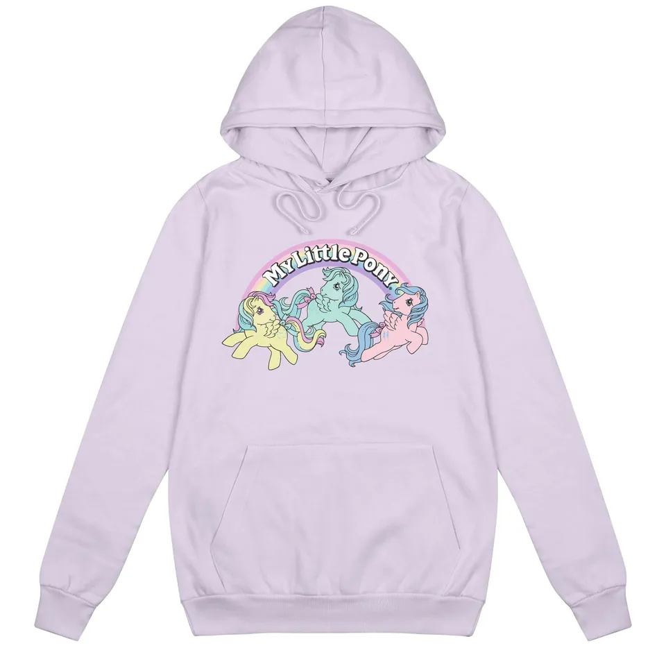 my-little-pony-original-rainbow-hoodie-femme-lavande-s image 1