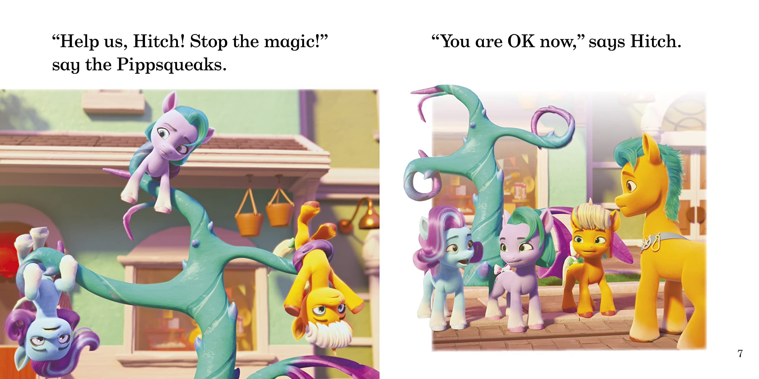 my-little-pony-ladybird-readers-hitch-stops-magic-livre-d-butant image 2