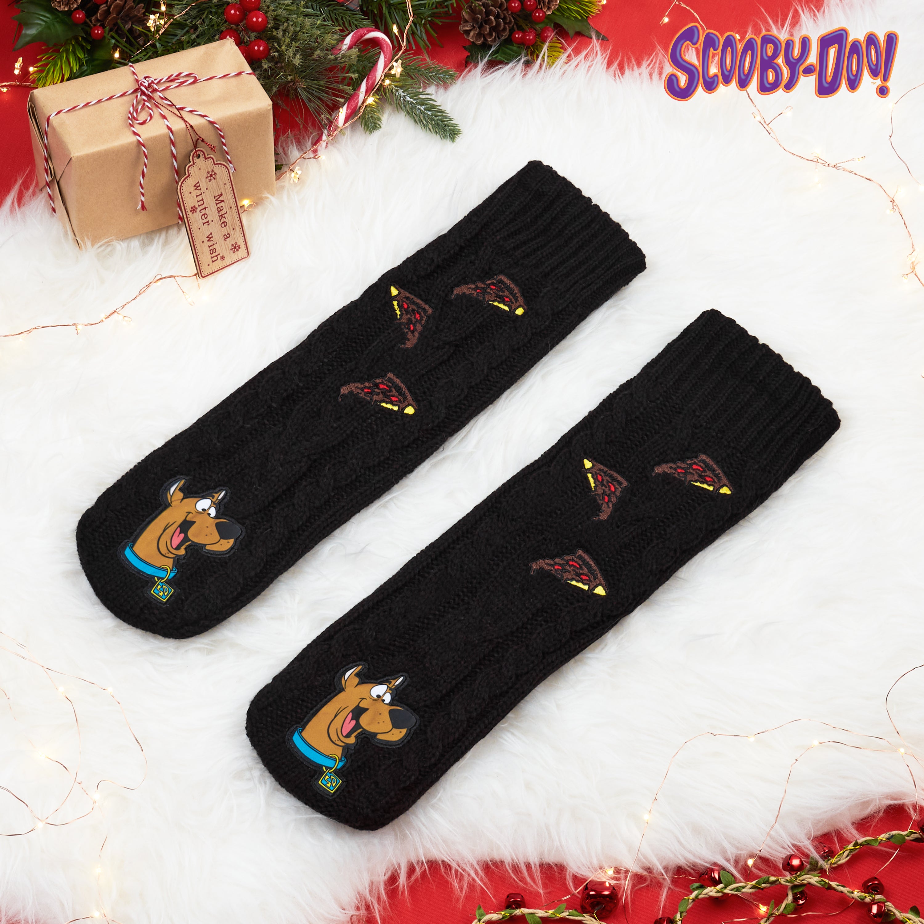 scooby-doo-chaussons-chaussettes-homme-pilou-antiderapantes image 4