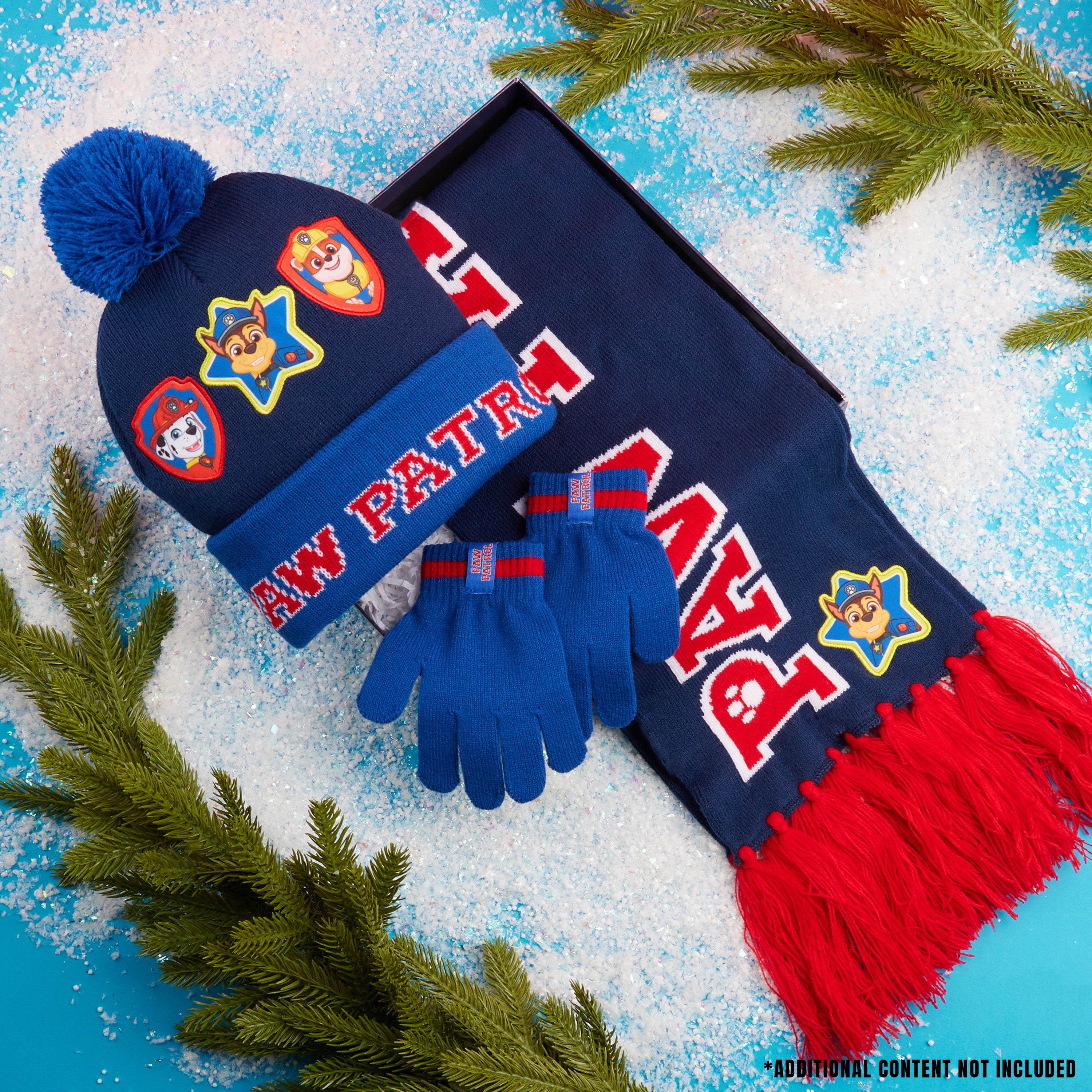 pat-patrouille-ensemble-hiver-bonnet-charpe-gants-2-6-ans image 2