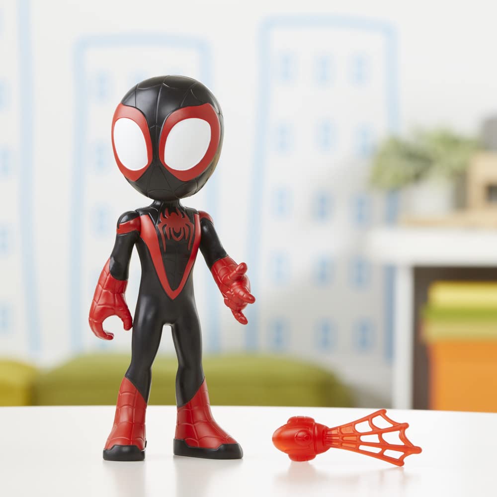 spidey-amazing-friends-miles-morales-22-5-cm-figurine-g-ante-enfant image 4