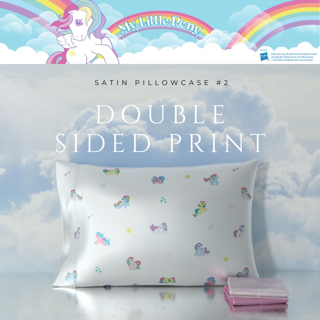 my-little-pony-taies-oreiller-satin-standard-lot-2-rose image 6