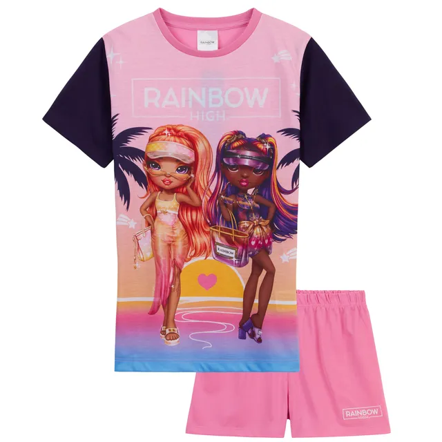 rainbow-high-pyjama-fille-t-shirt-short-t-7-8-ans image 1