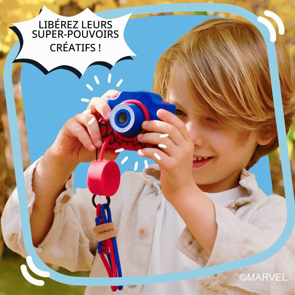 kiimento-spider-man-appareil-photo-enfant-tactile-32-go image 5