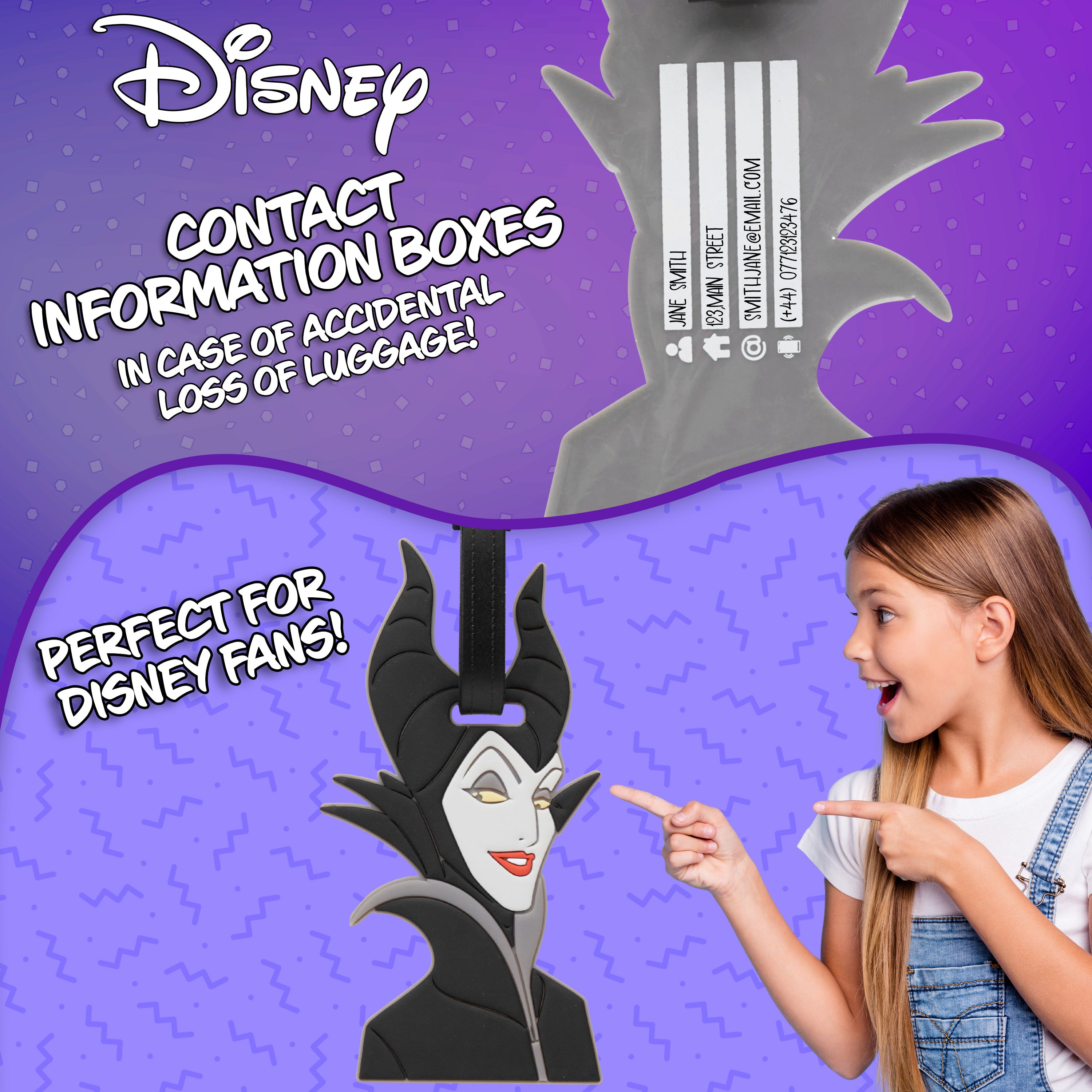disney-mal-fique-tiquette-valise-bagage-pvc-identification image 3