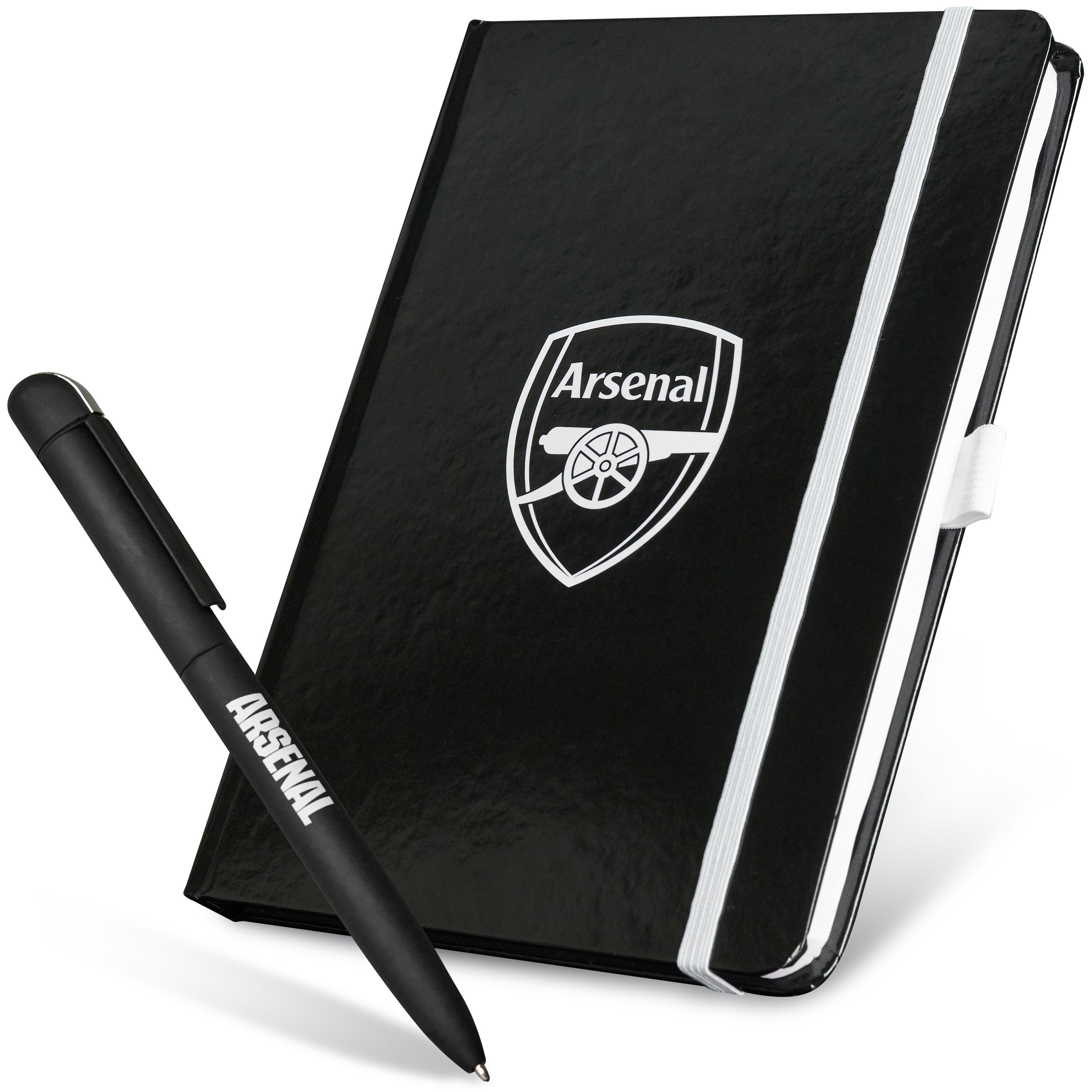 arsenal-carnet-a4-lign-stylo-papeterie-supporter-homme image 1