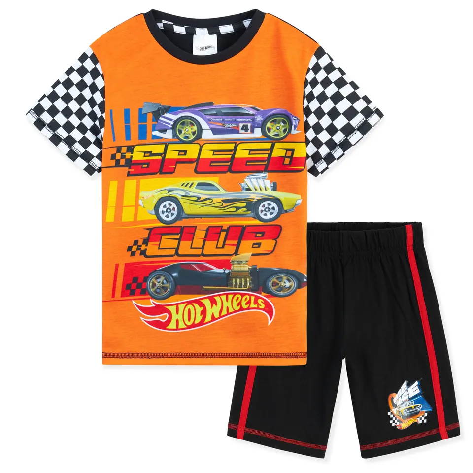 hot-wheels-pyjama-gar-on-court-coton-3-4-ans image 1