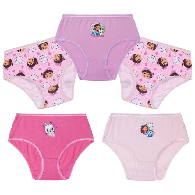 gabby-s-dollhouse-culotte-fille-coton-lot-5-taille-5-6-ans image 1
