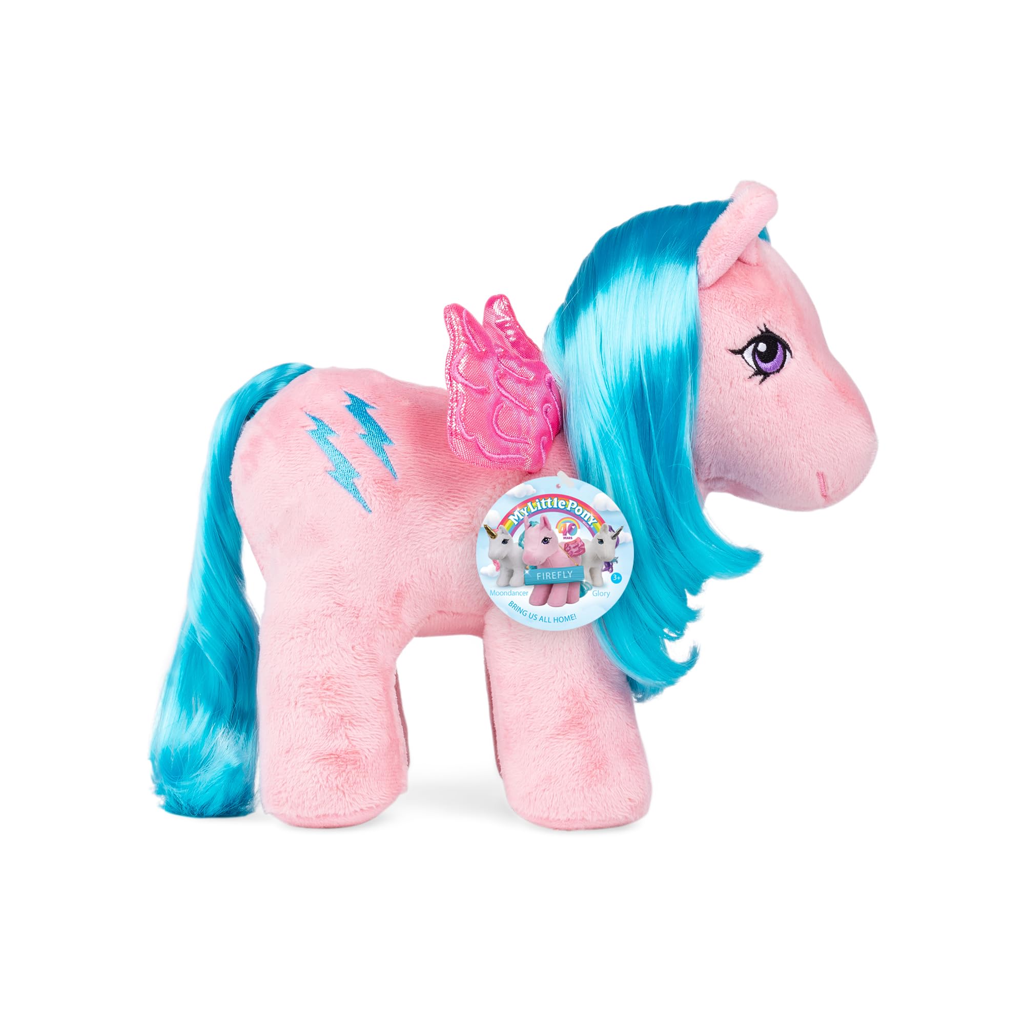 my-little-pony-classics-firefly-35331-peluche-40e-anniversaire-22-cm image 2