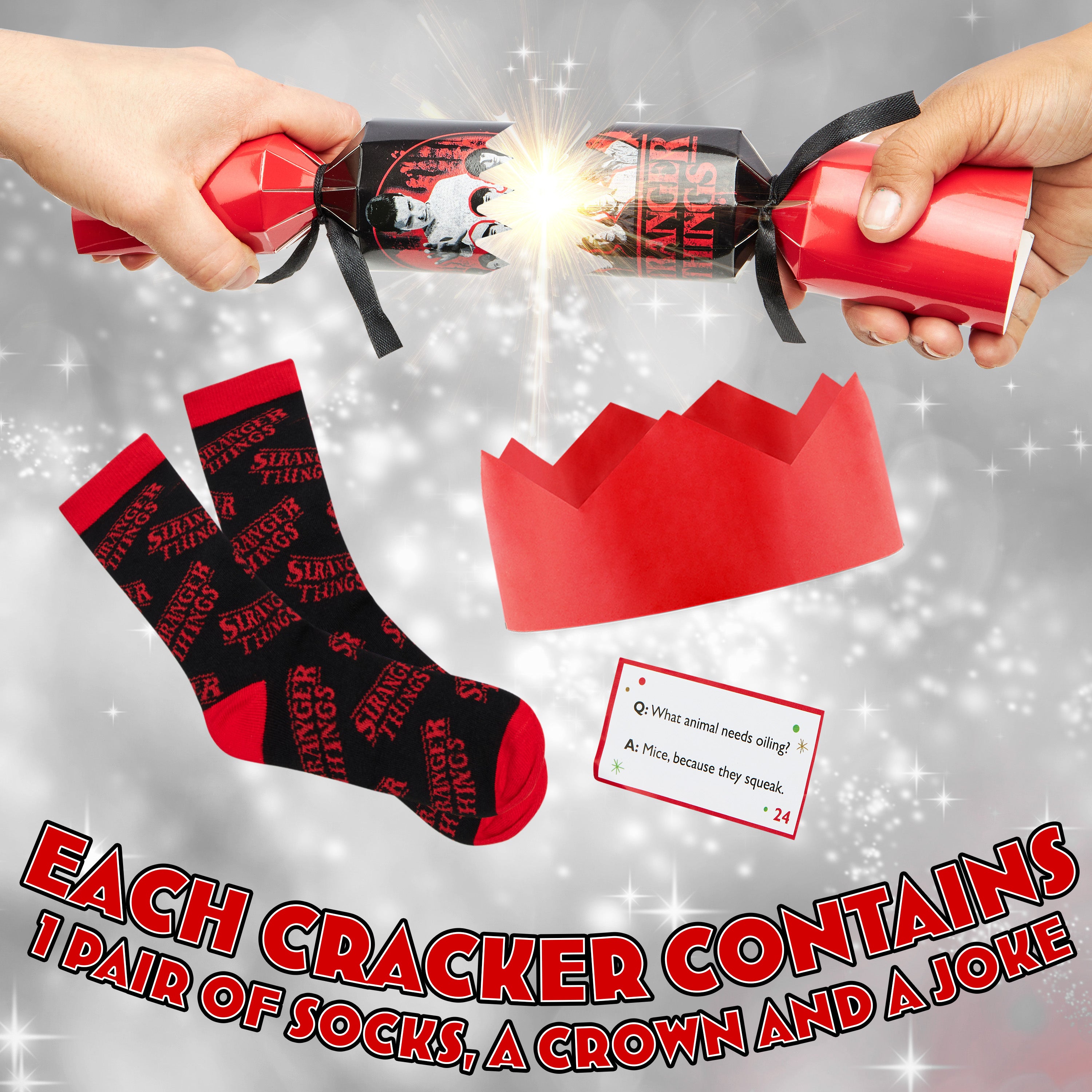 stranger-things-crackers-no-l-lot-6-chaussettes-femme-coton image 2