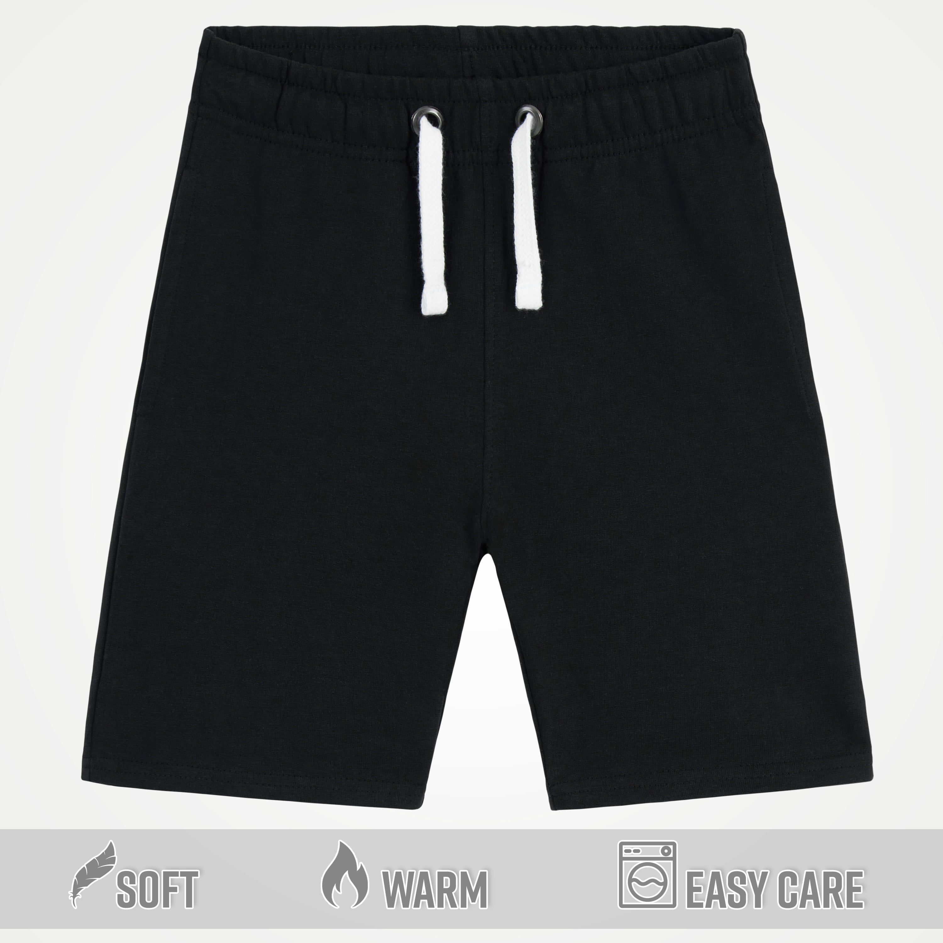 citycomfort-short-gar-on-sport-poches-coton-noir-9-10-ans image 6