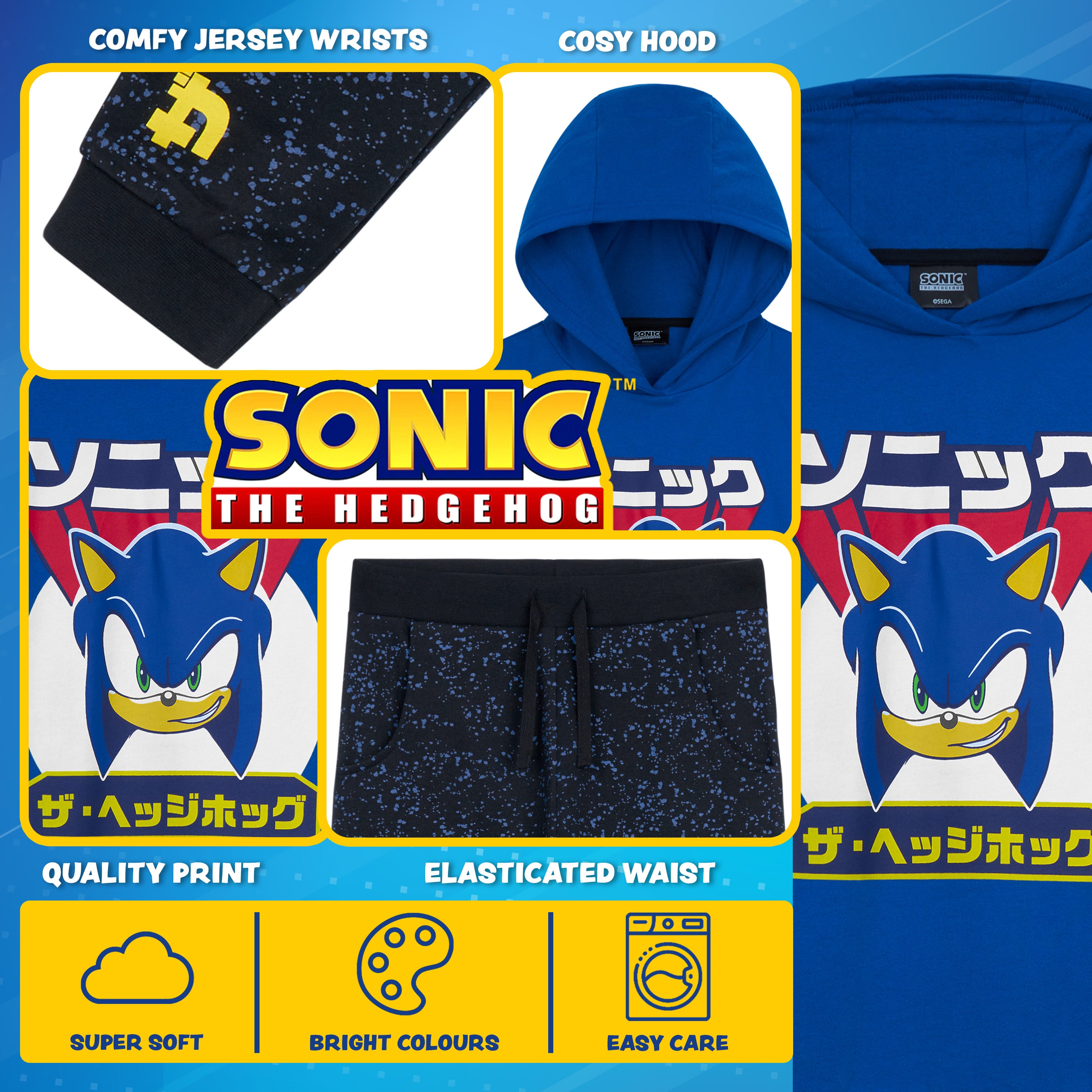 sonic-surv-tement-gar-on-hoodie-jogging-4-12-ans image 5