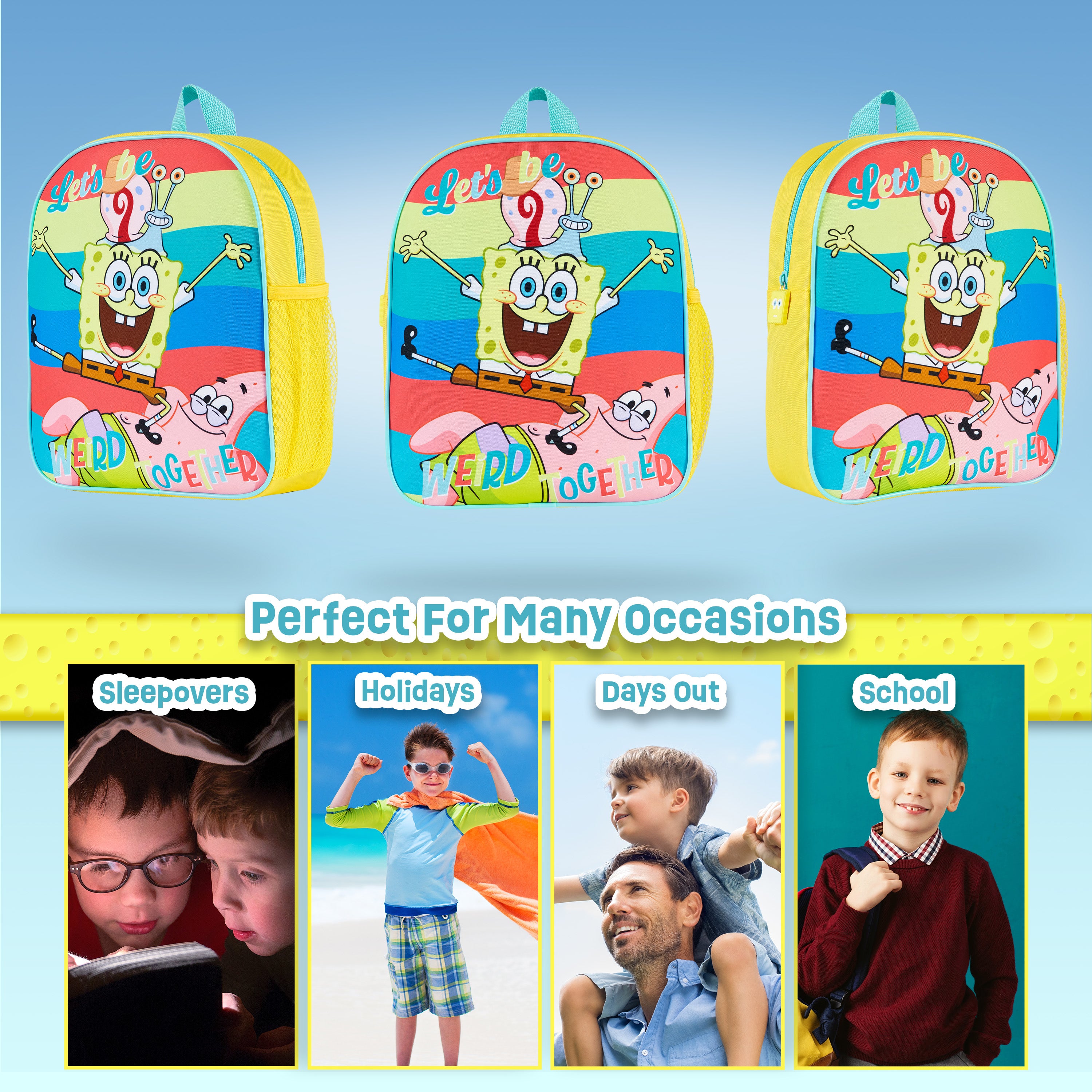 bob-l-ponge-sac-dos-enfant-29-cm-poche-gourde-rayures image 5