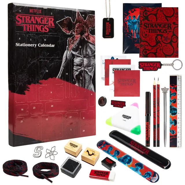 stranger-things-calendrier-avent-2025-papeterie-24-surprises image 1