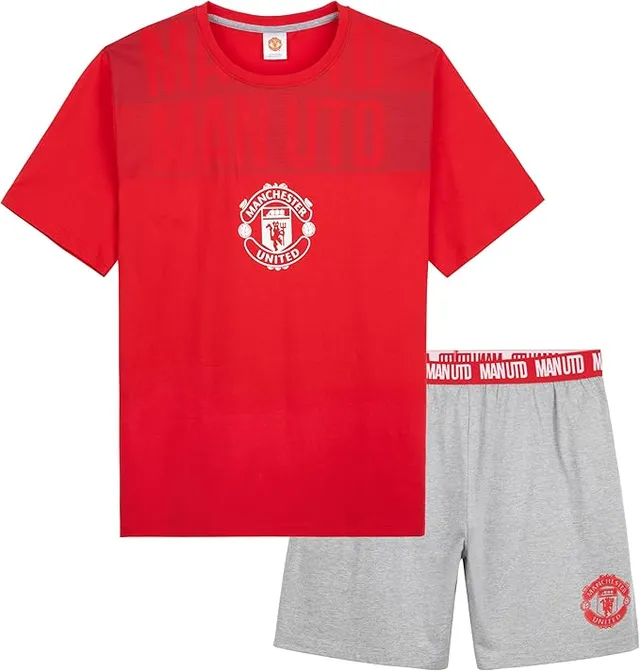 manchester-united-pyjama-gar-on-court-foot-t-shirt-short image 1
