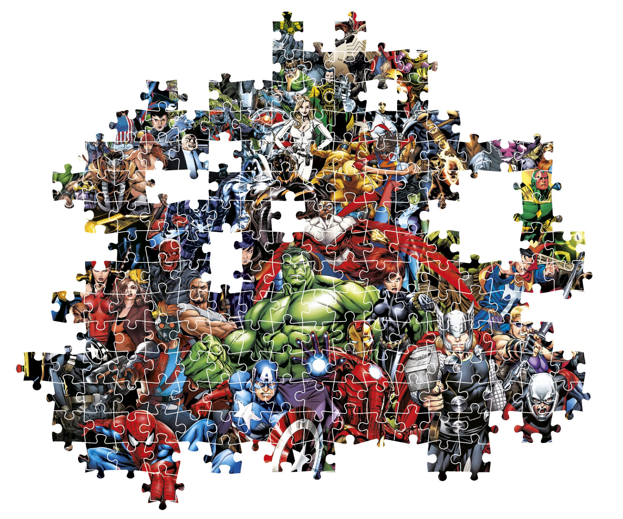 marvel-puzzles-clementoni-puzzle-1000-pi-ces-70x50-cm image 4