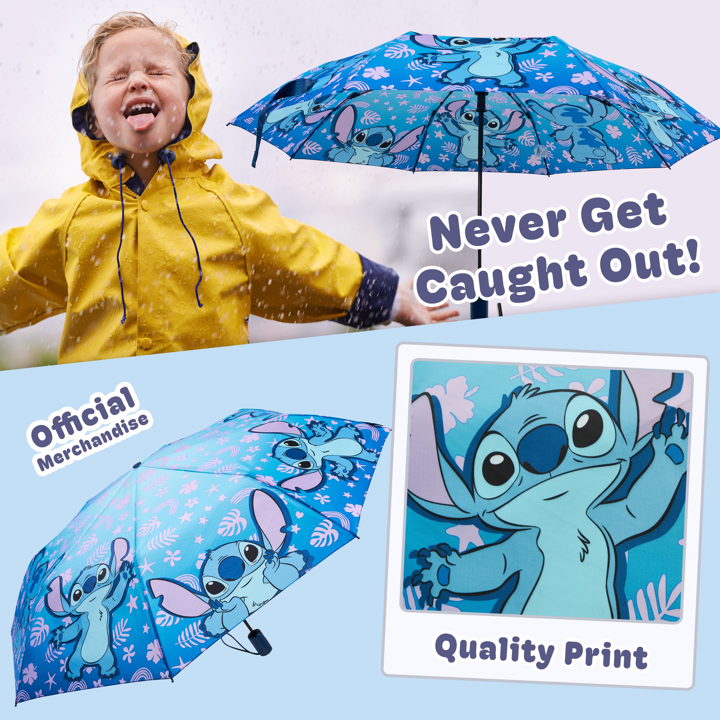 disney-stitch-parapluie-pliable-t-lescopique-enfant-adulte image 5