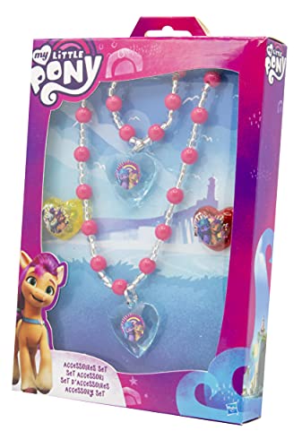 my-little-pony-parure-bijoux-collier-bracelet-bagues-coffret image 6