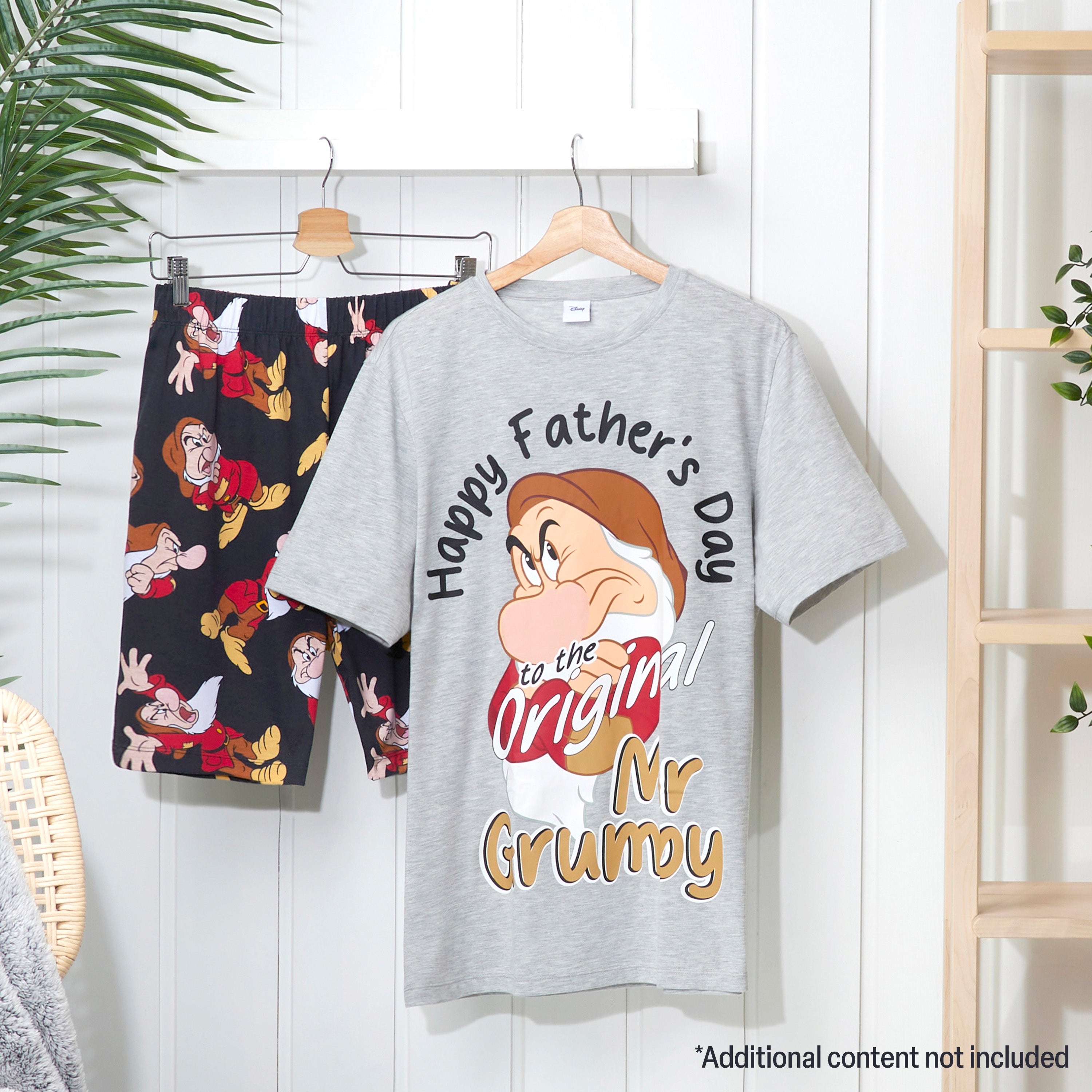 disney-ensemble-pyjama-short-homme-coton-t-shirt-col-rond image 5