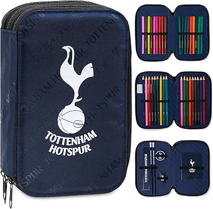 tottenham-hotspur-trousse-scolaire-garnie-3-compartiments image 1