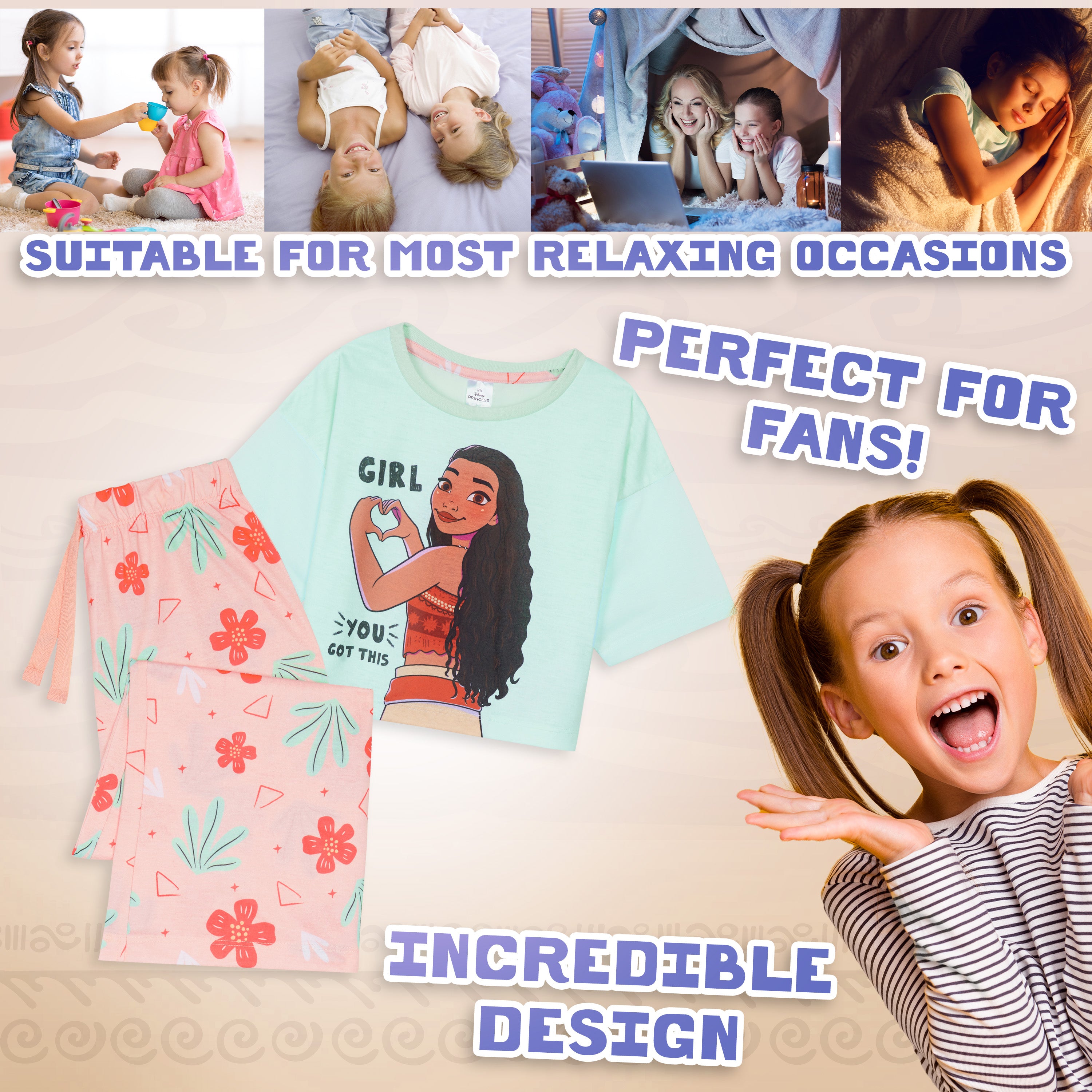 disney-moana-pyjama-fille-2-pi-ces-4-14-ans image 4