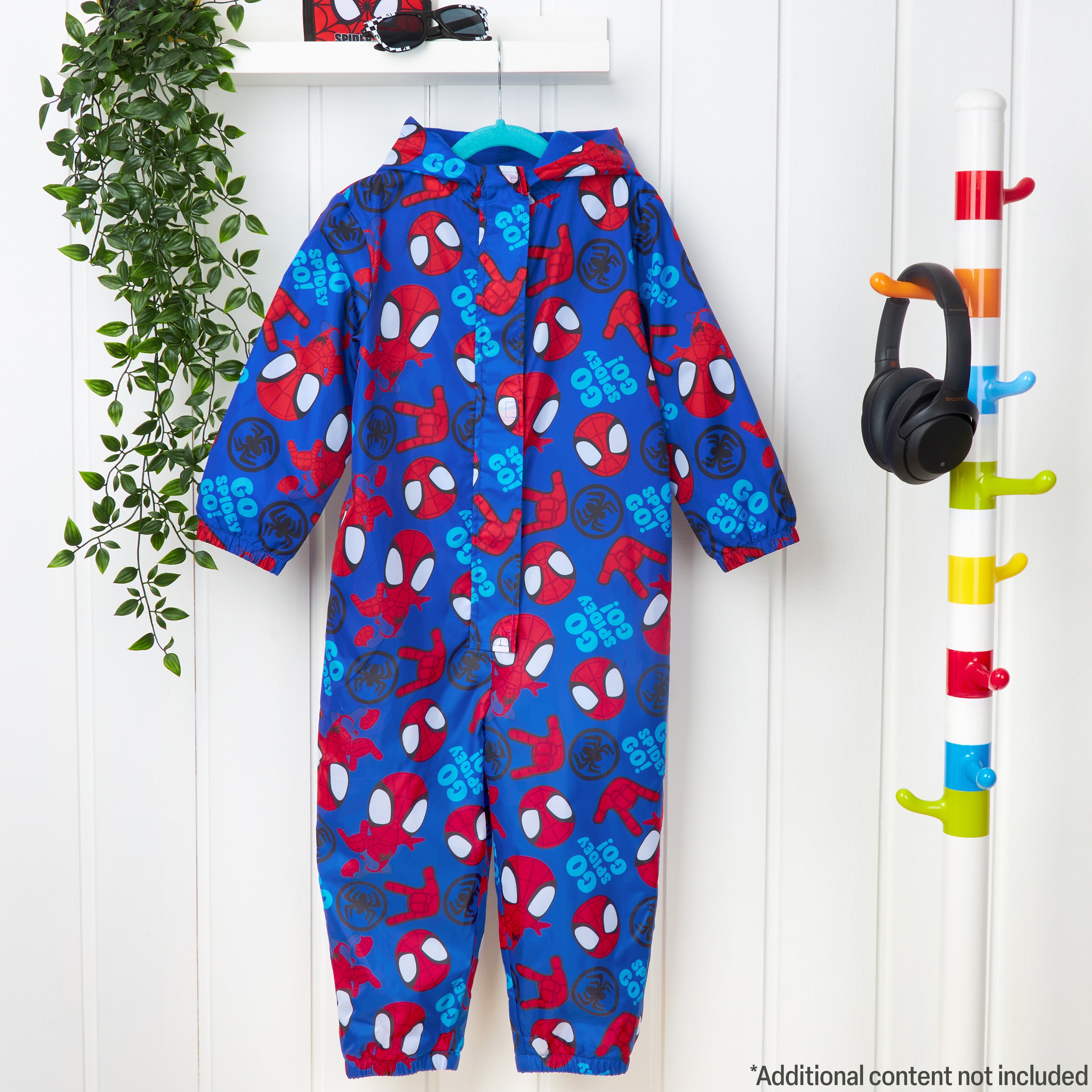 get-trend-boys-combinaison-pluie-spidey-gar-on-4-5-ans-polaire image 5