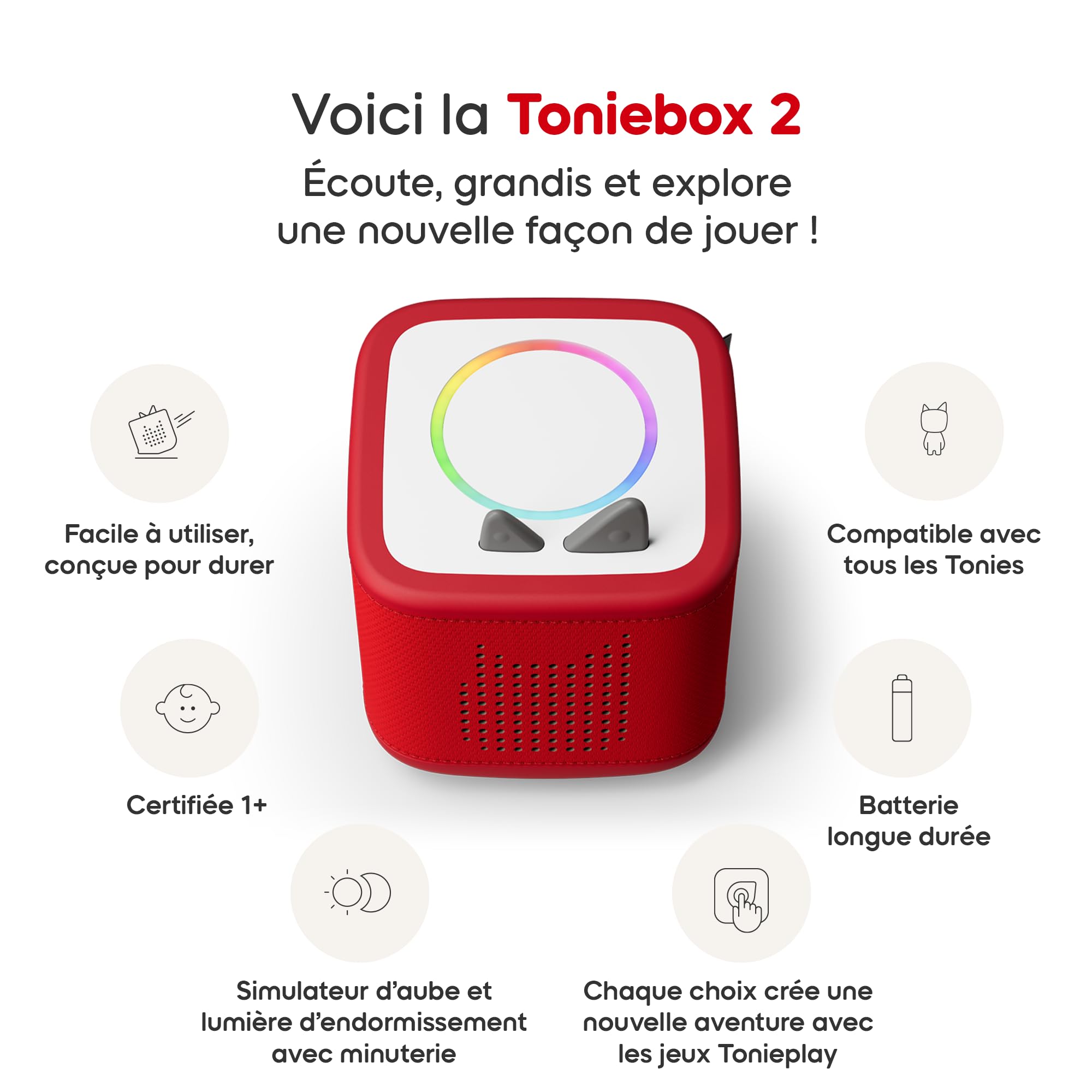 tonies-toniebox-2-spidey-bo-te-histoires-rouge-sans-cran image 3