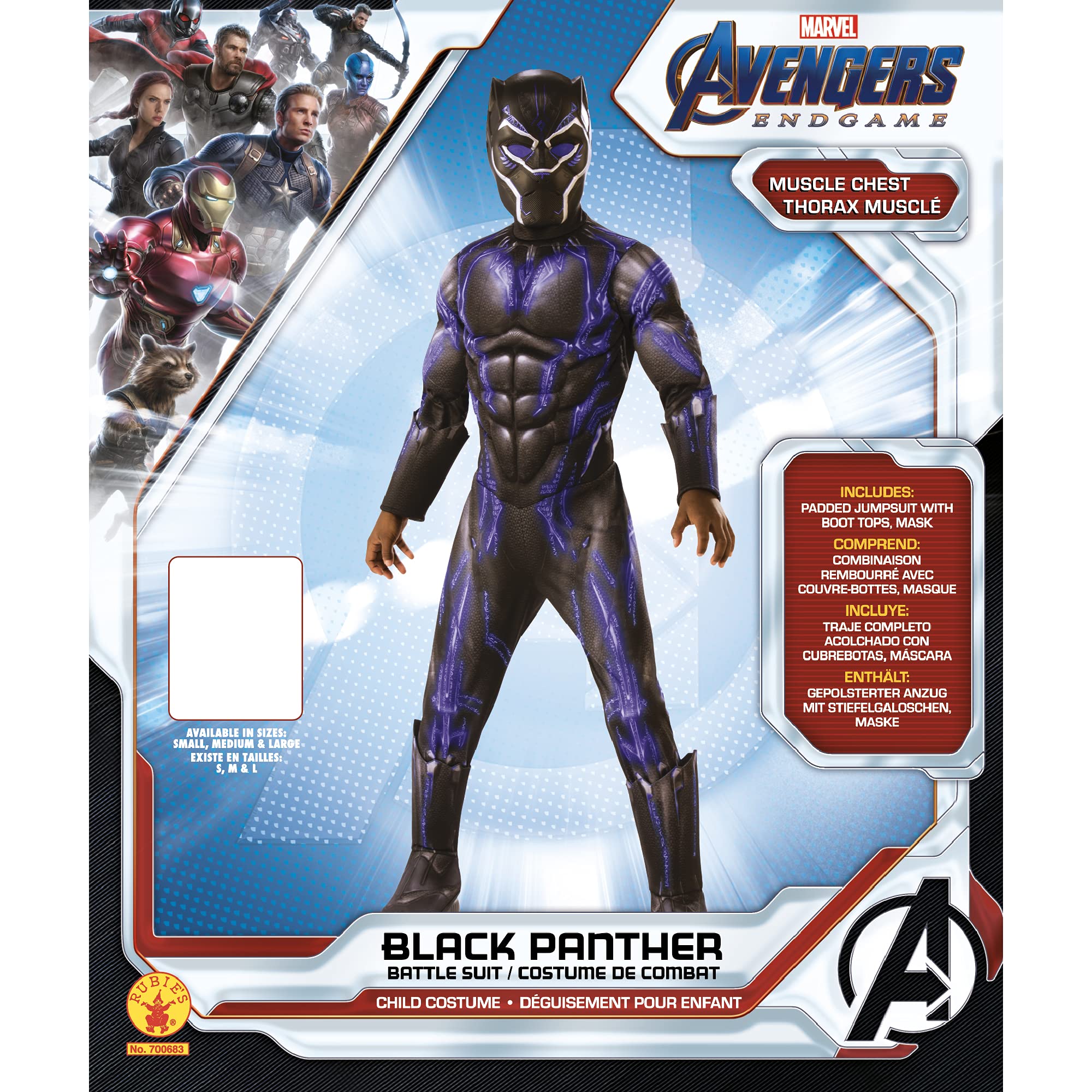 rubie-s-marvel-avengers-d-guisement-fille-infinity-war-officiel image 5