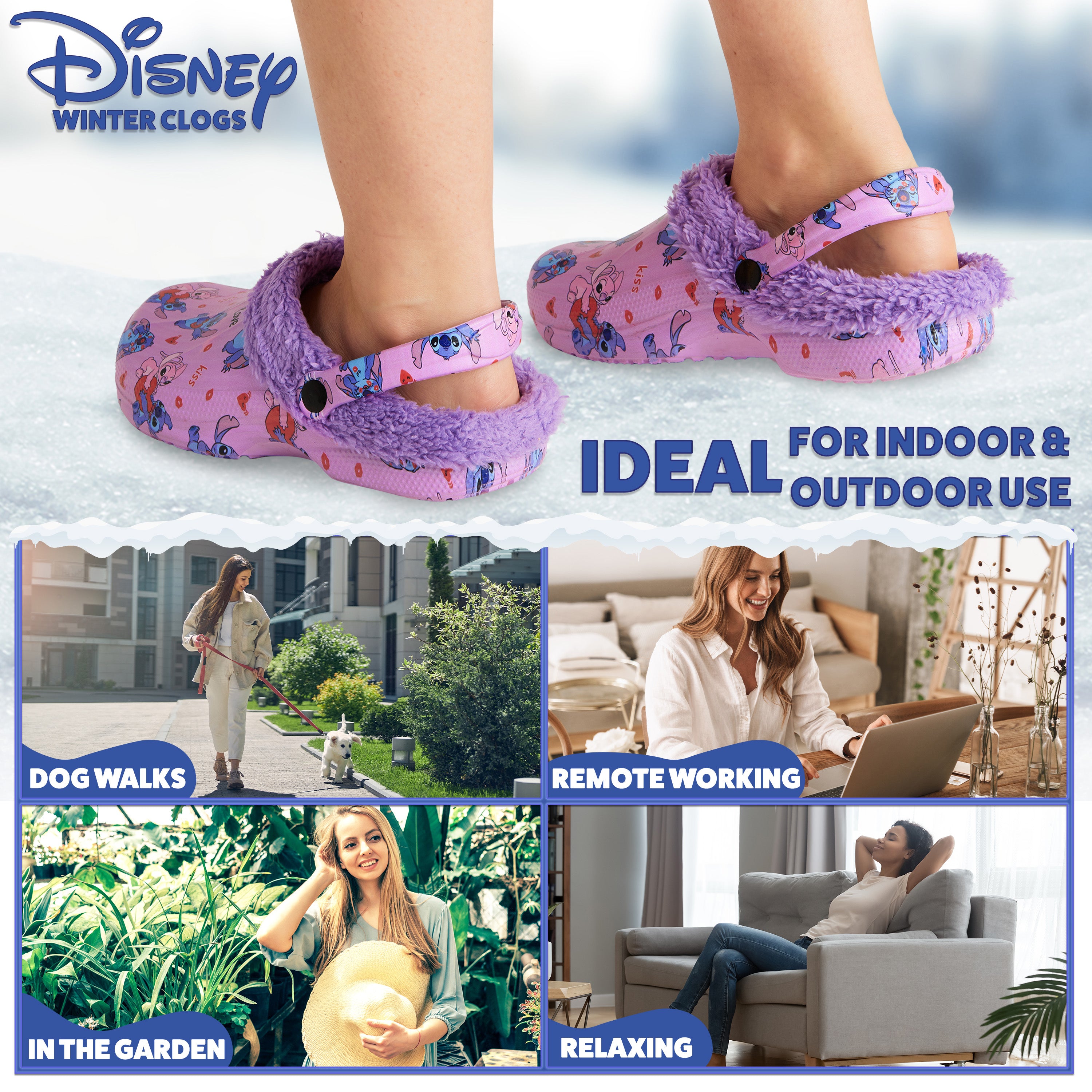 disney-stitch-sabots-femme-fourr-s-doublure-polaire-charms image 5