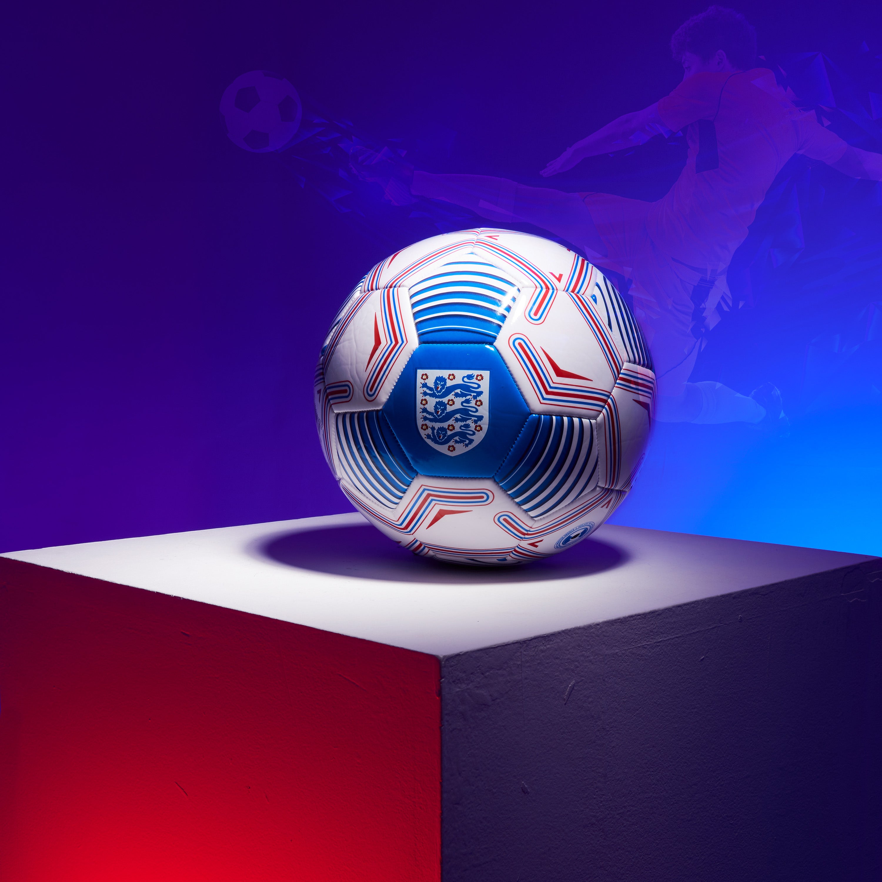get-trend-england-fa-ballon-foot-taille-5-bleu image 2