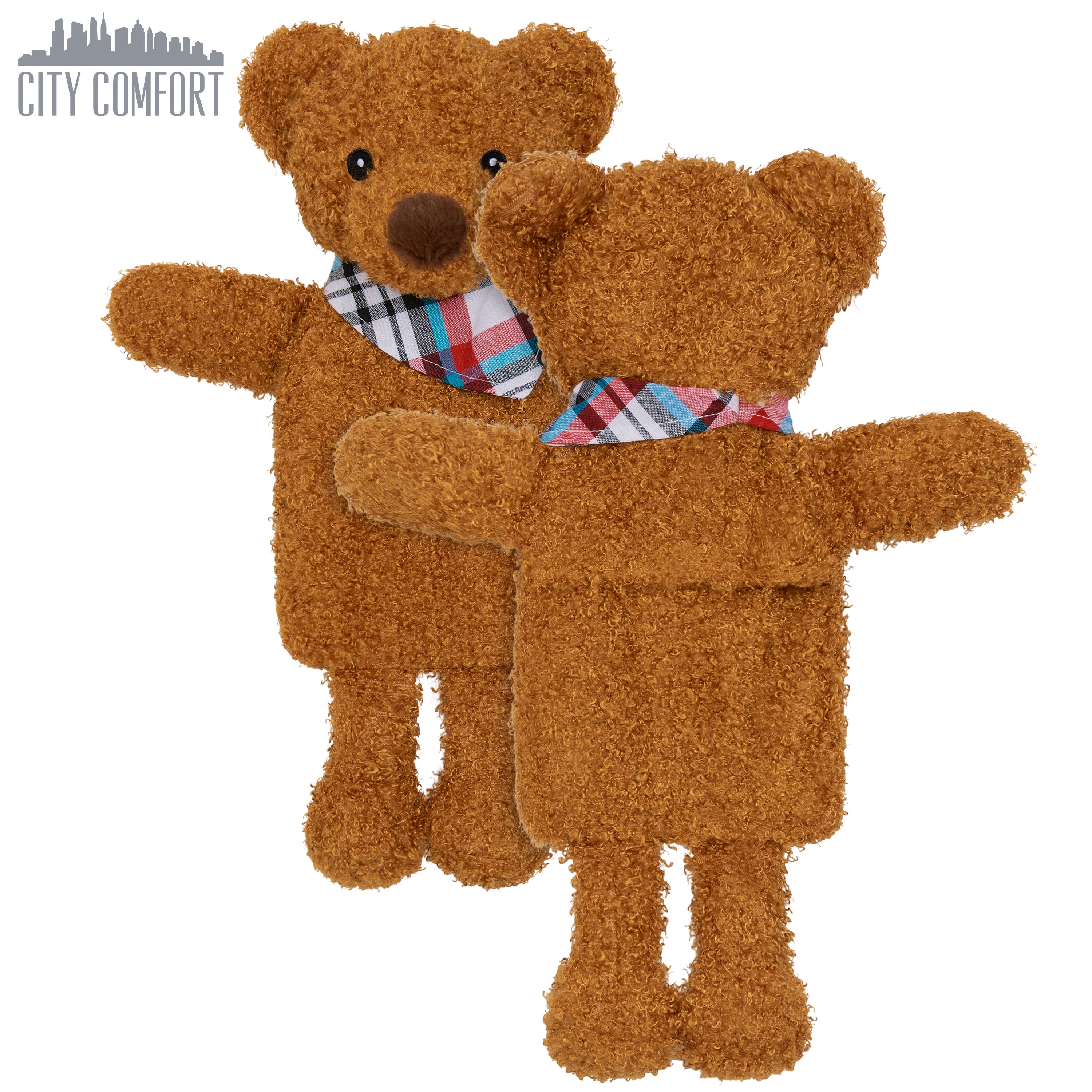 bouillotte-ours-teddy-housse-polaire-marron-1-l image 4
